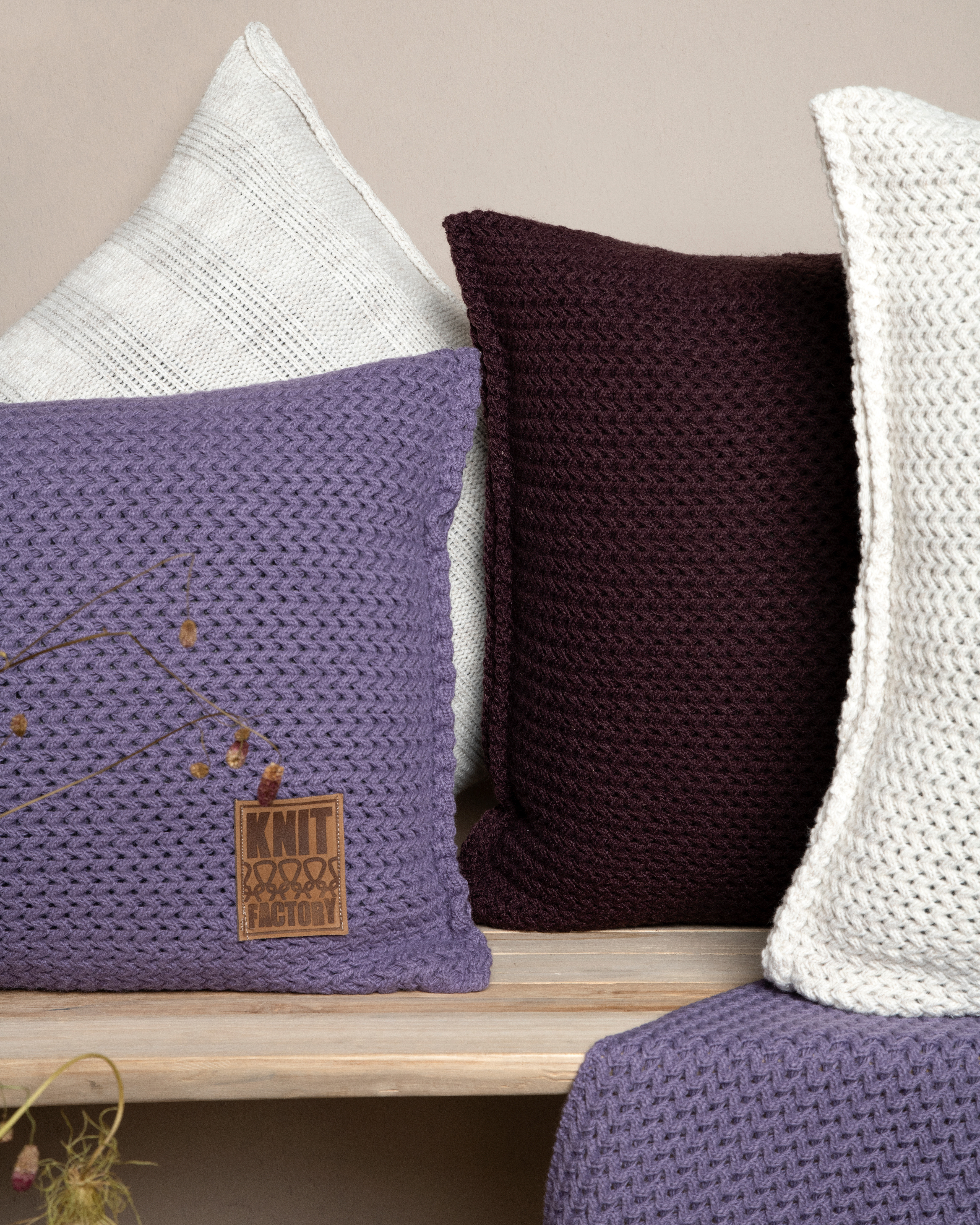 Maxx Kussen Beige - 50x50