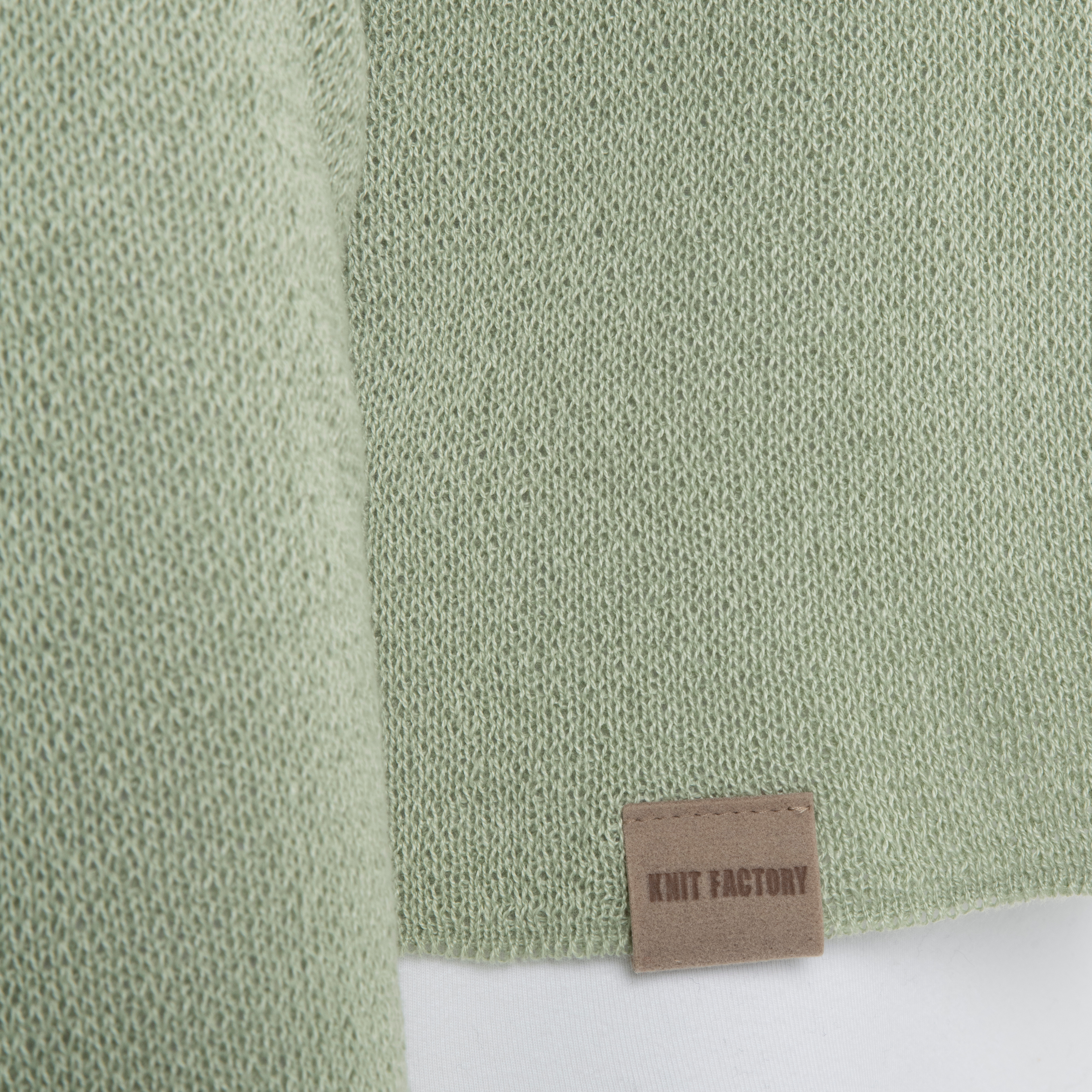 Ella Kurze Strickjacke Sage Green - 36/38