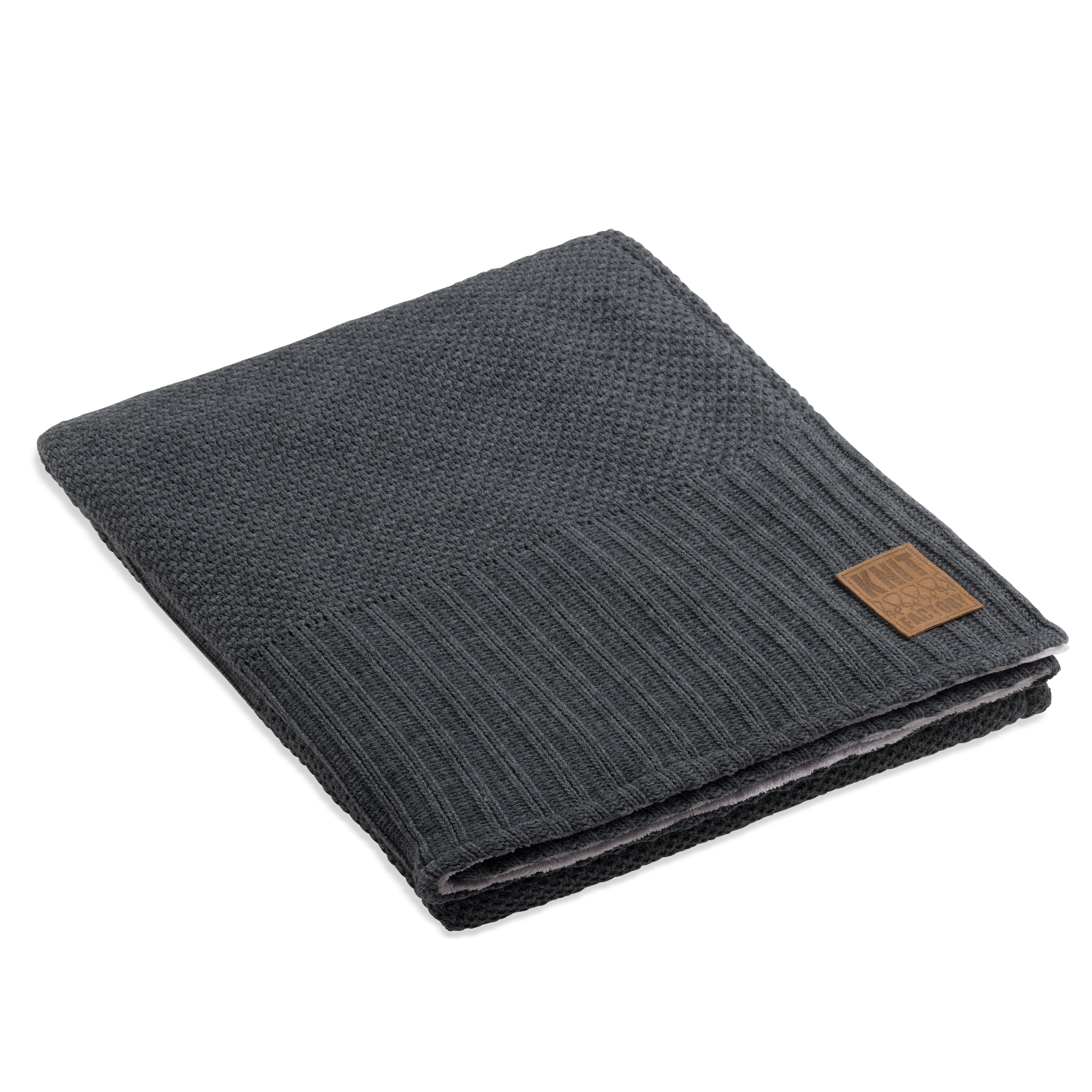 Lynn Plaid Teddy Antraciet