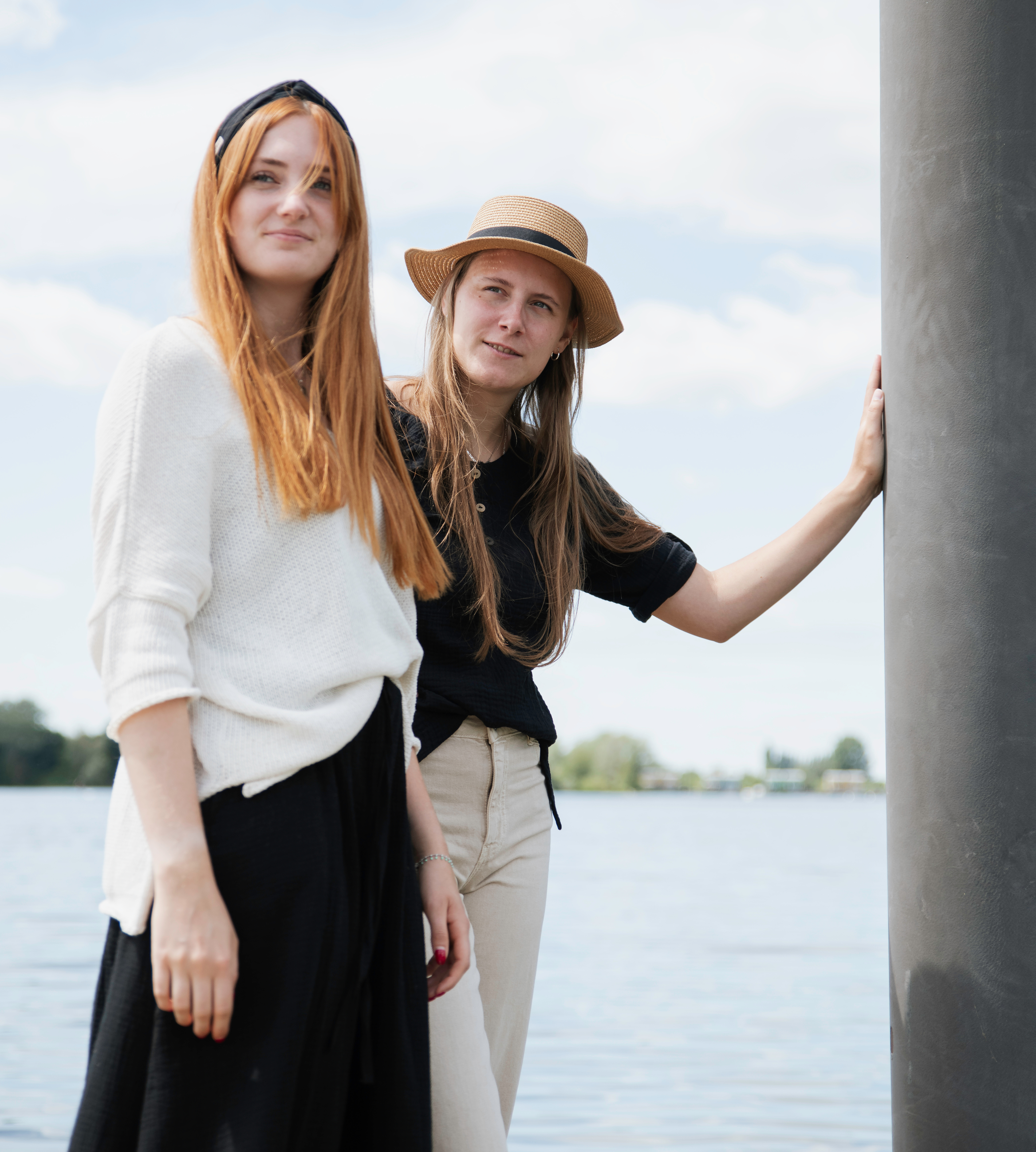 Nena Top Zwart - L