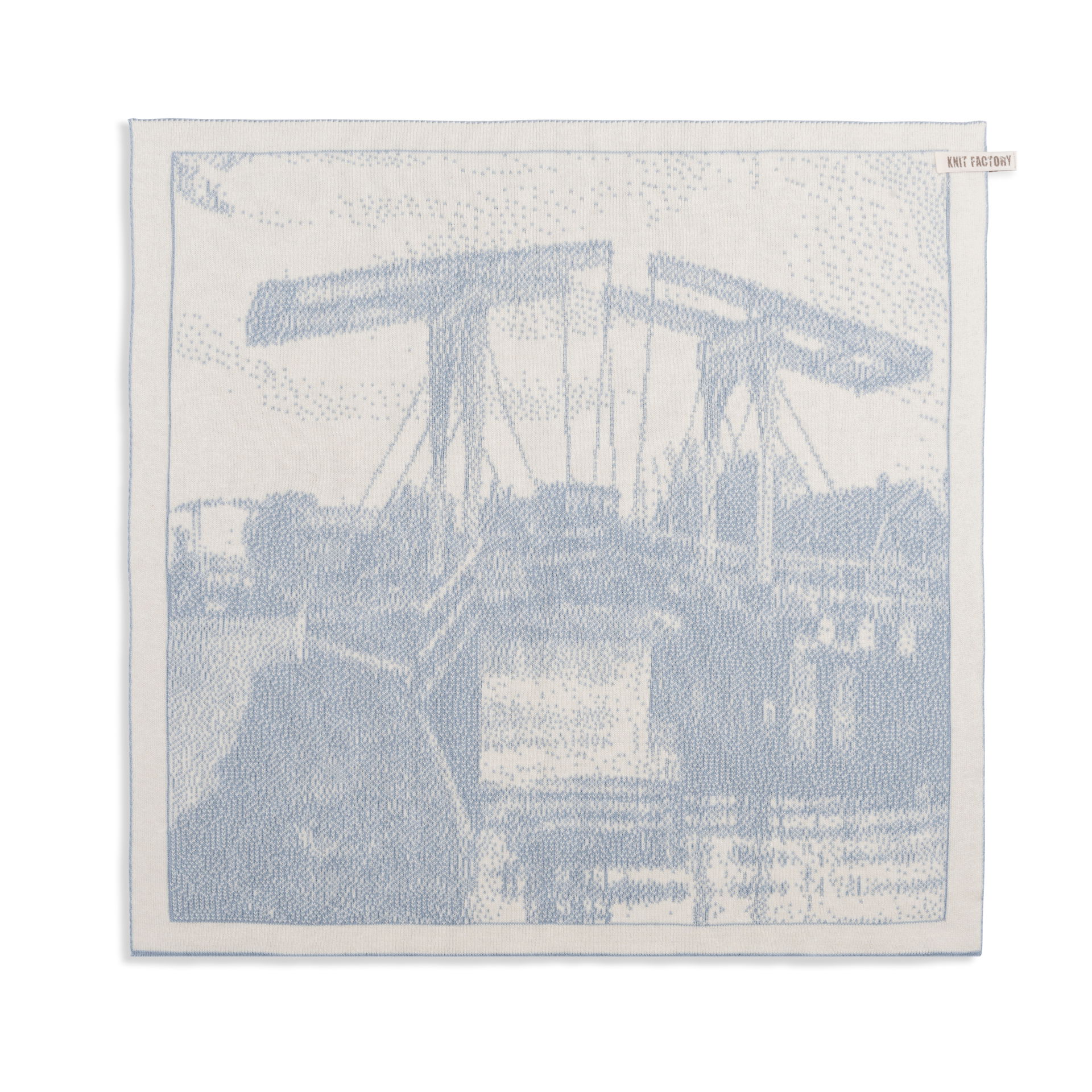 Brug Keukendoek Ecru/Licht Grijs