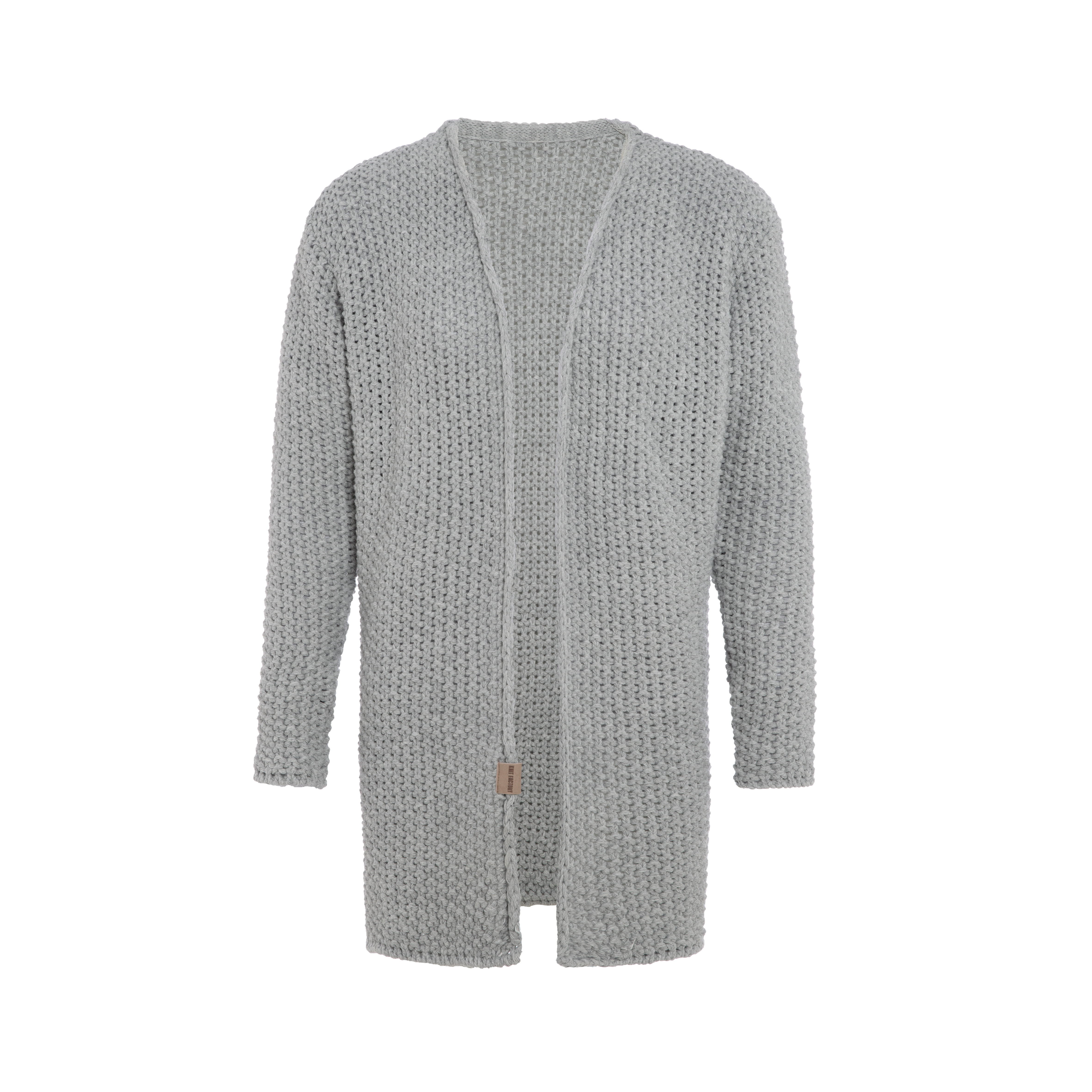Carry Knitted Cardigan Light Grey - 36/38
