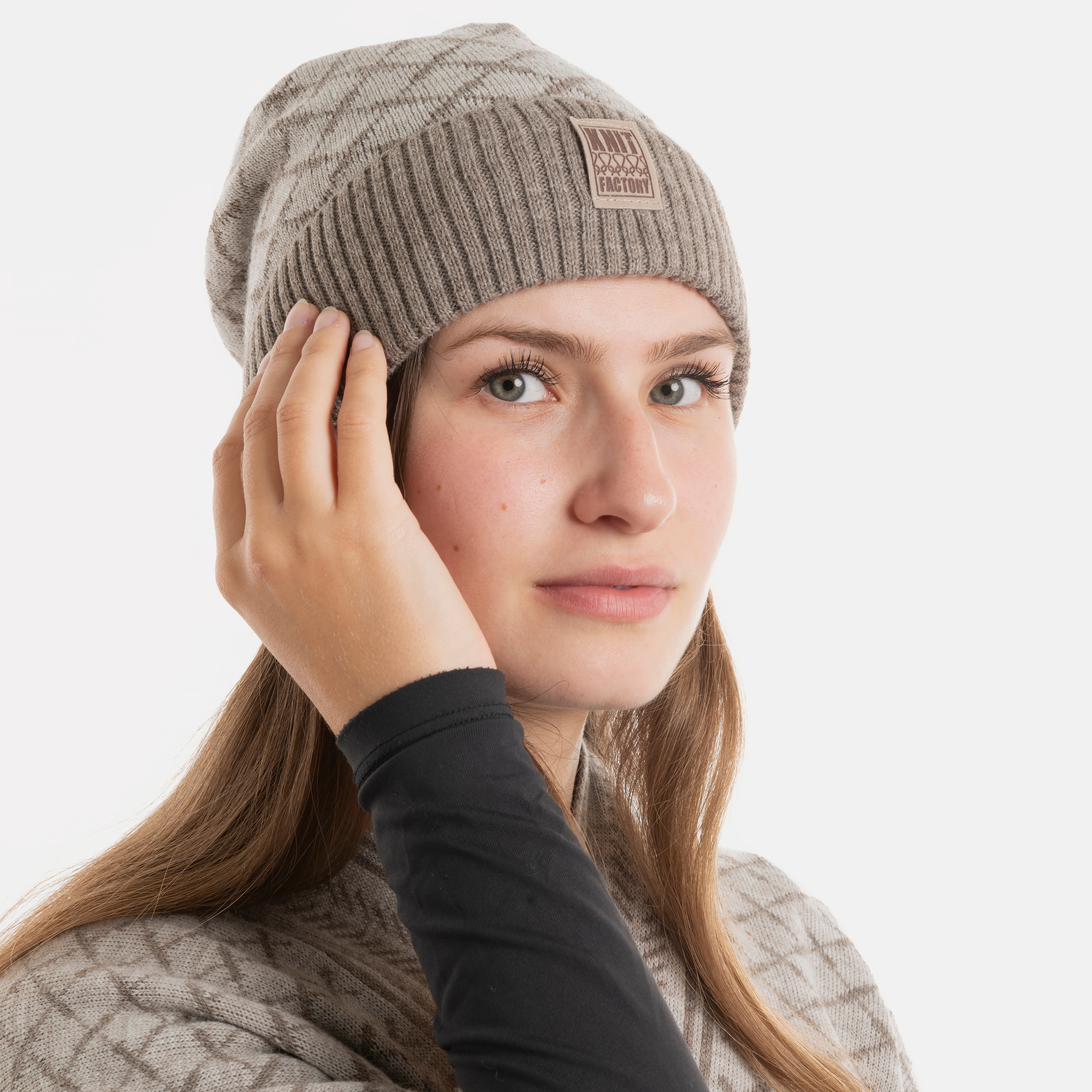 Dusk Beanie Marron/Iced Clay