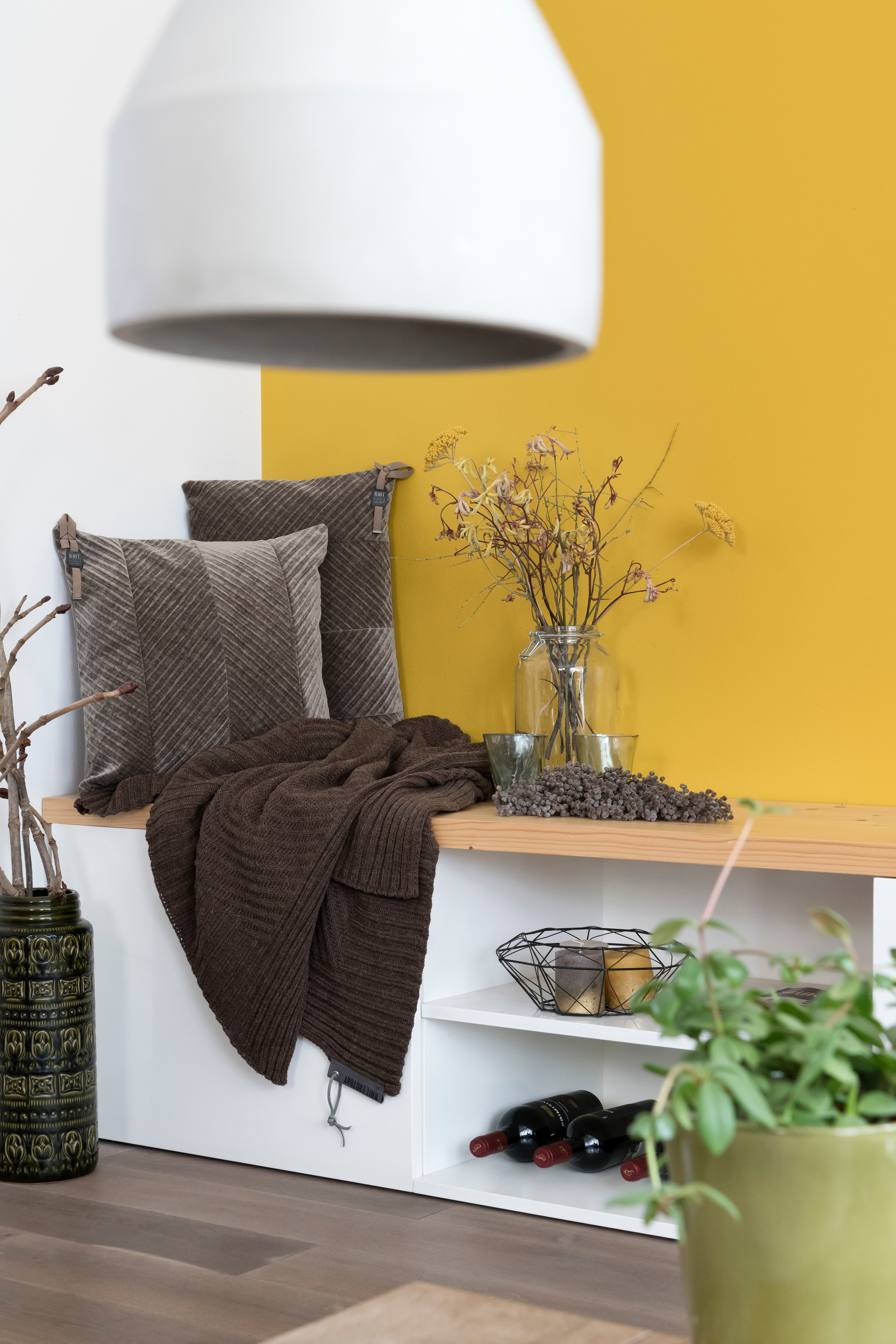 Beau Kussen Donkerbruin - 50x50