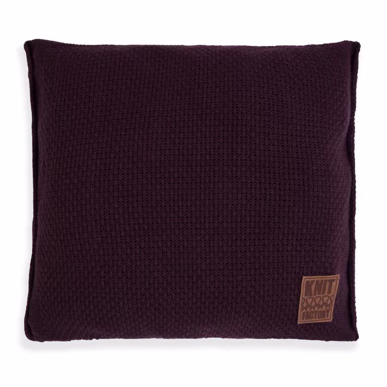 Jesse Coussin Aubergine - 50x50