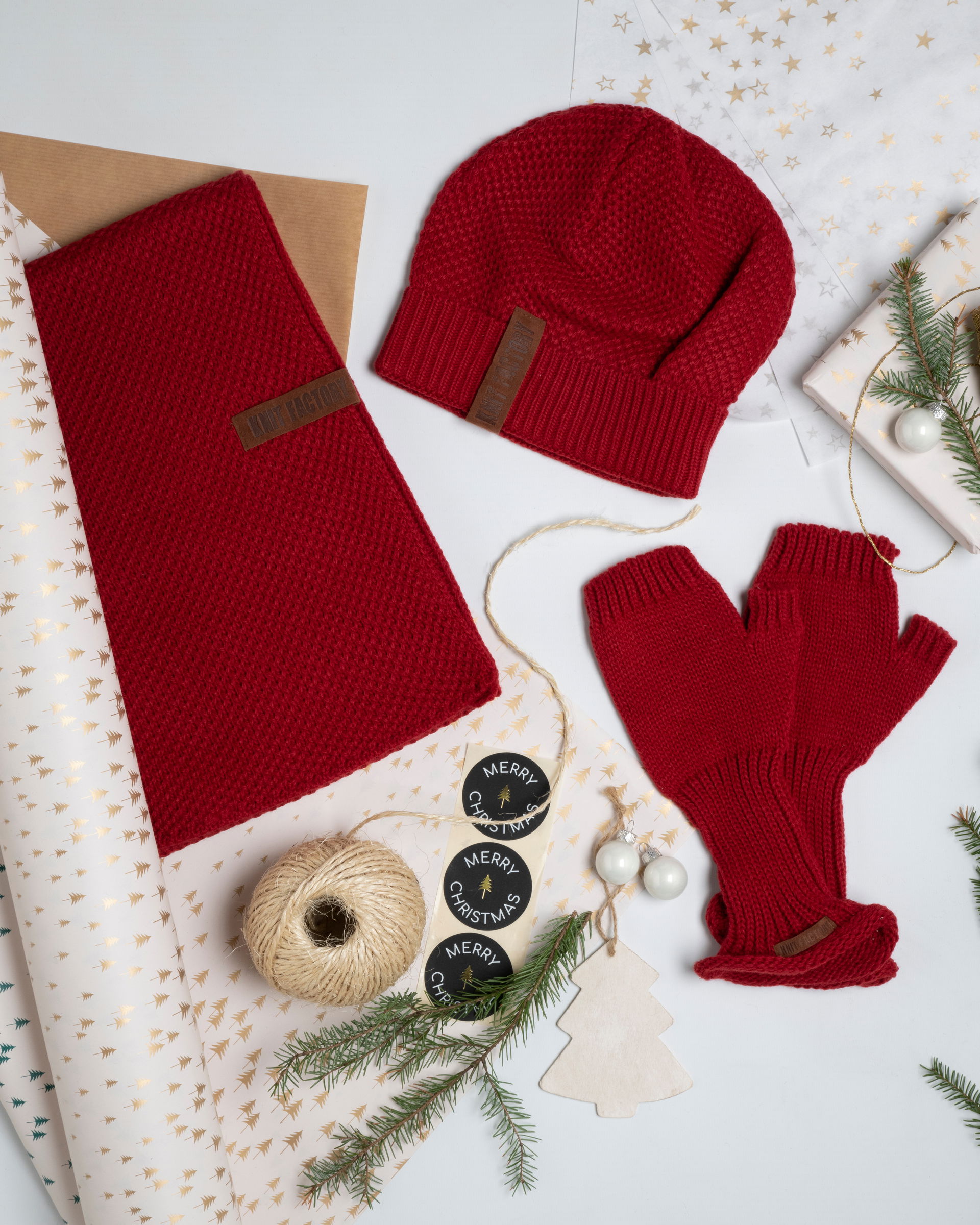 Cleo Gloves Bordeaux