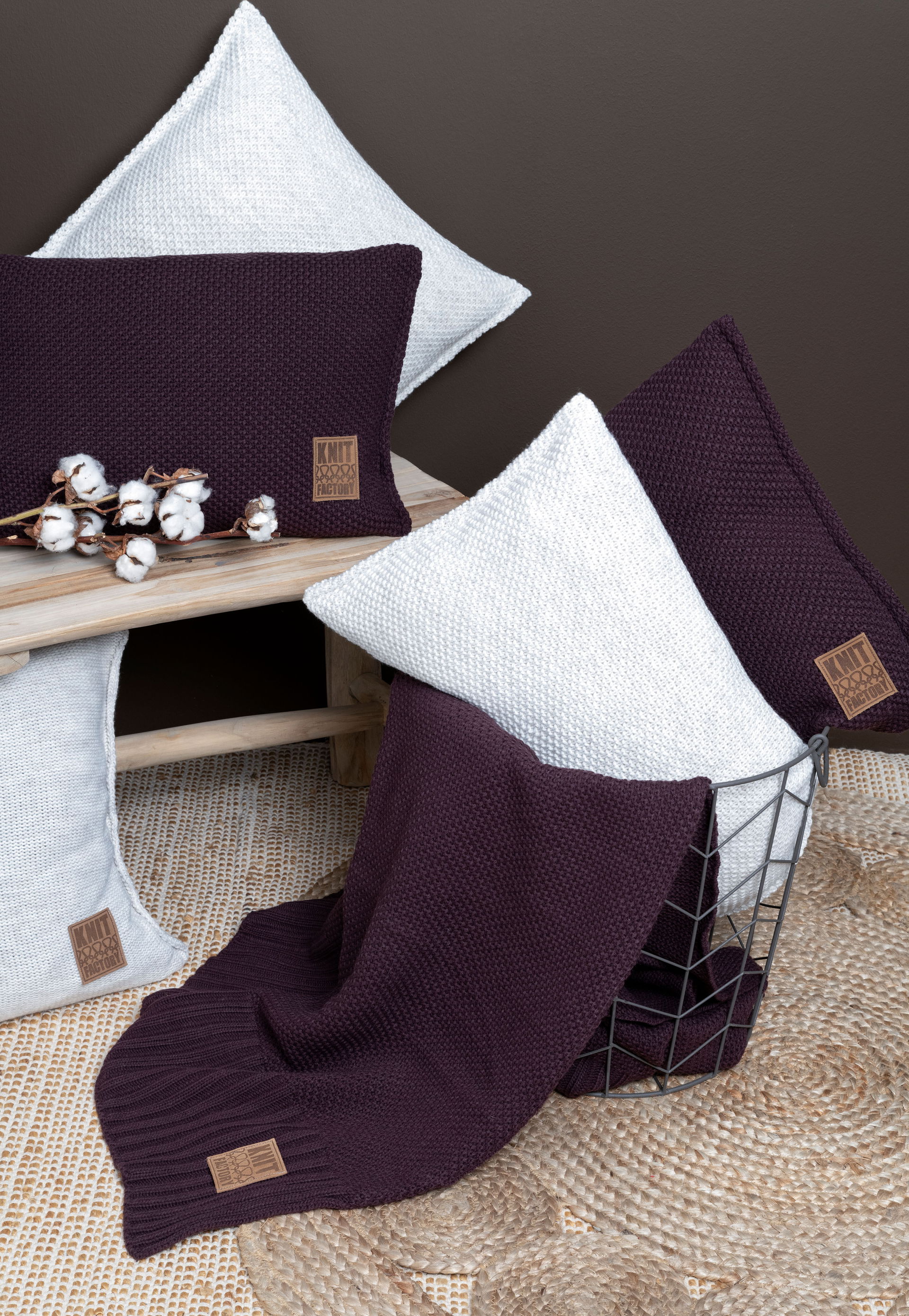 Lynn Cushion Beige - 50x50