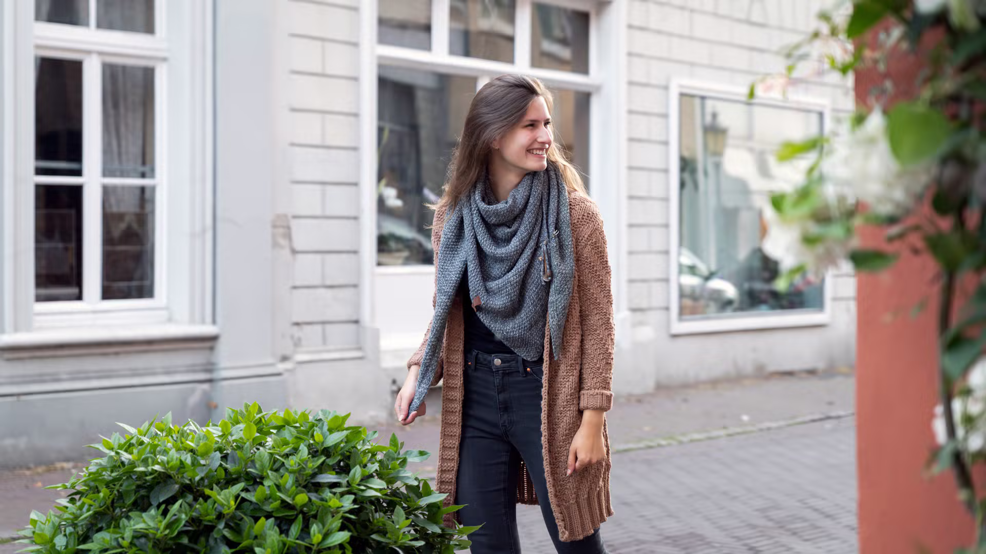 Sally Strickjacke Urban Green - 40/42