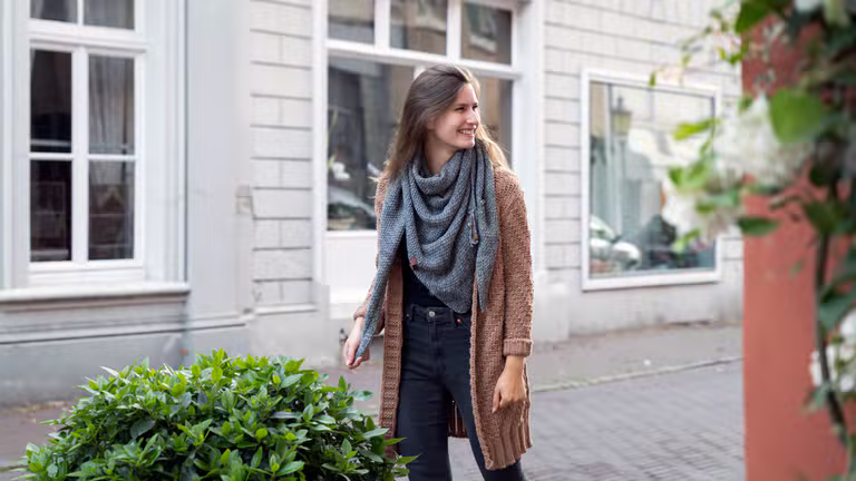 Sally Strickjacke Urban Green - 40/42