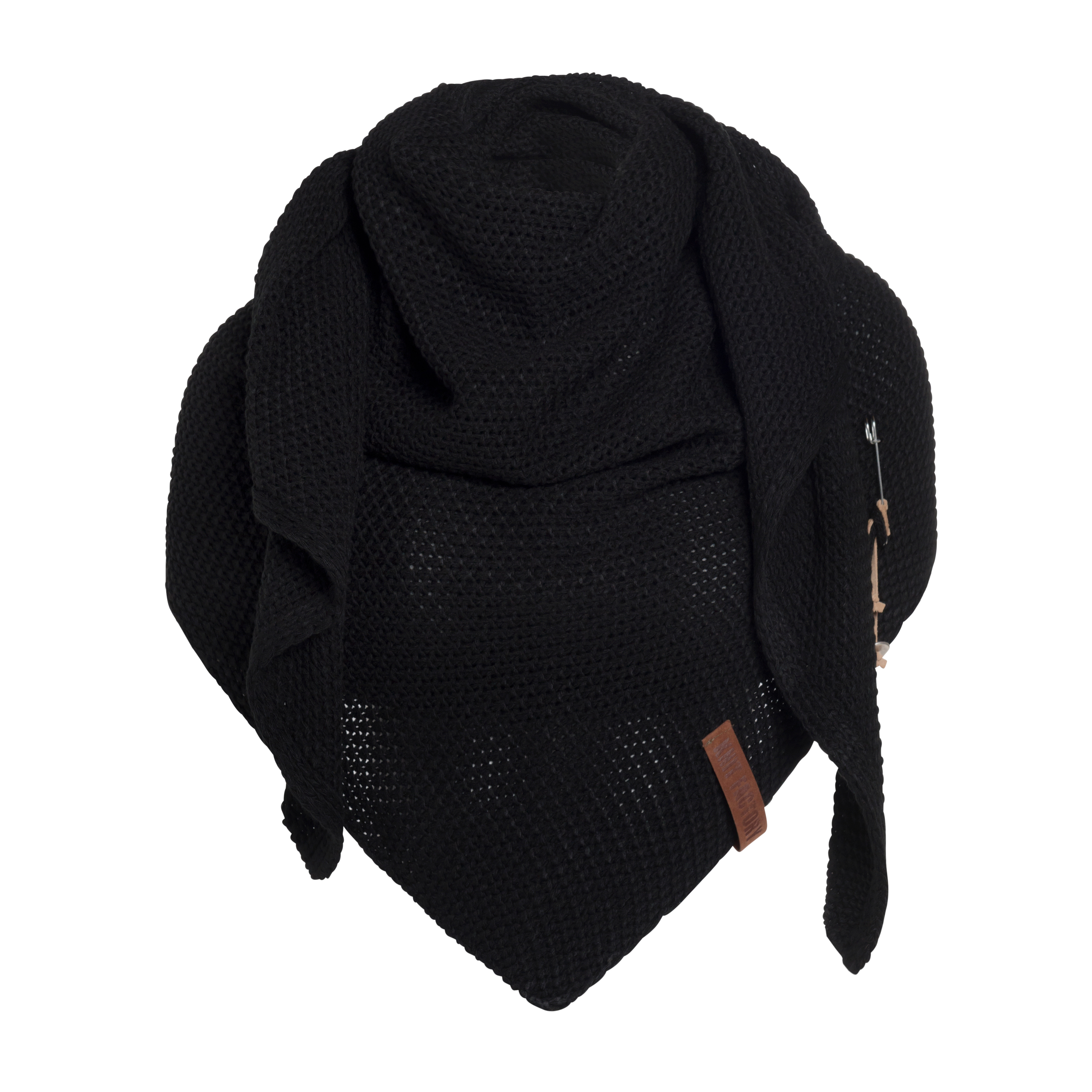 Coco Dreiecksschal Schwarz