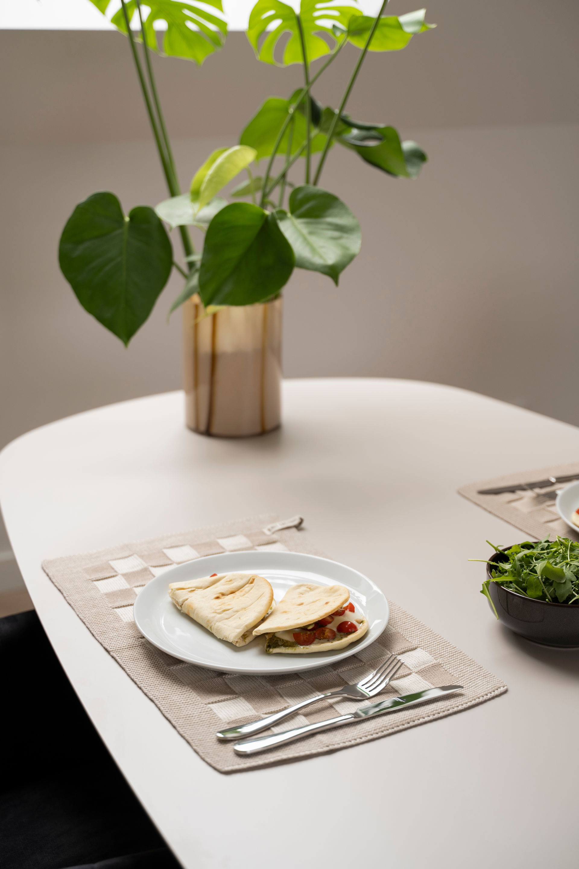 Placemat Block Ecru/Linen