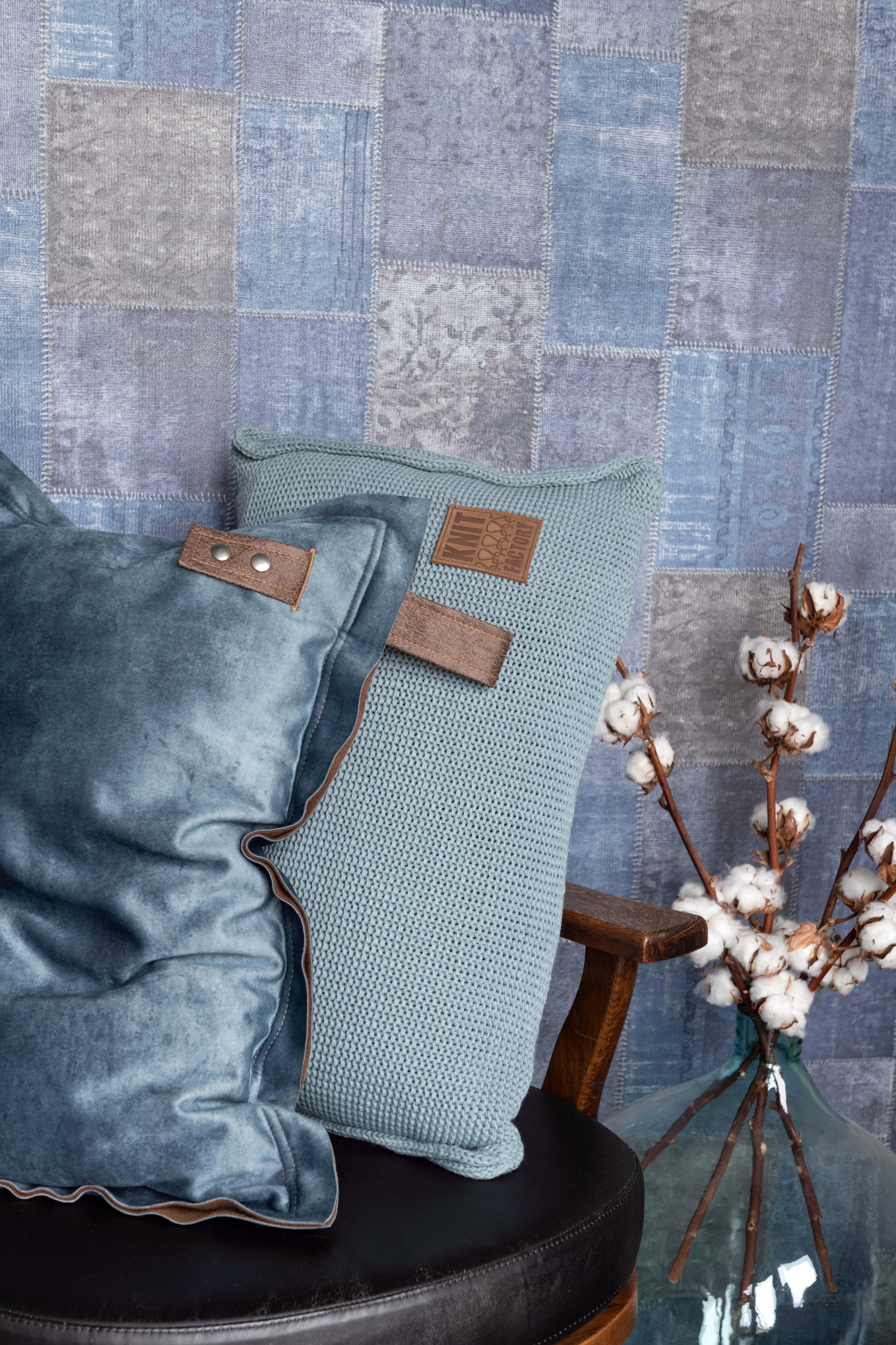 Uni Kissen Violett - 60x40