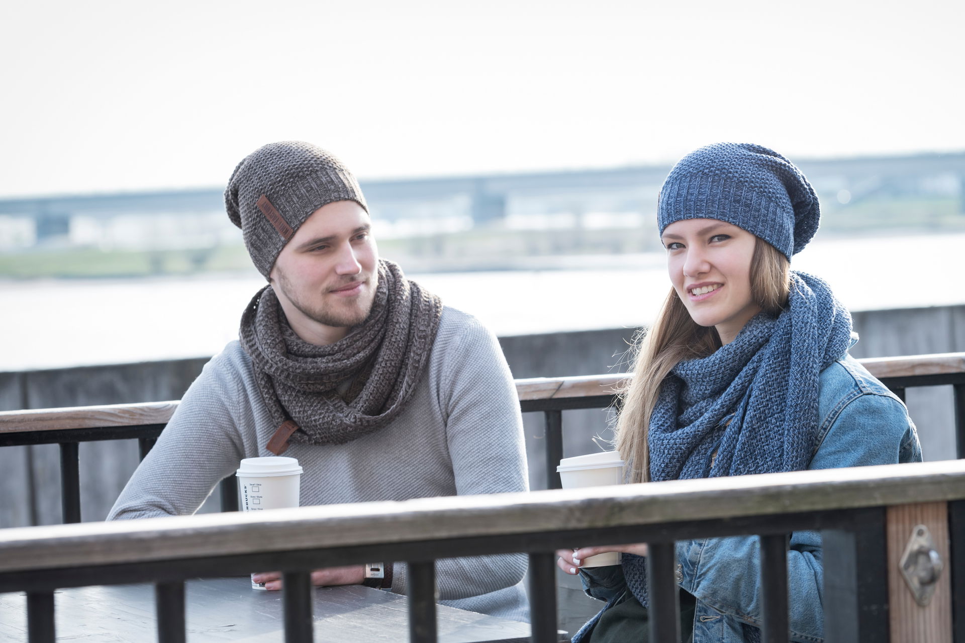 Coco Infinity Scarf Urban Green