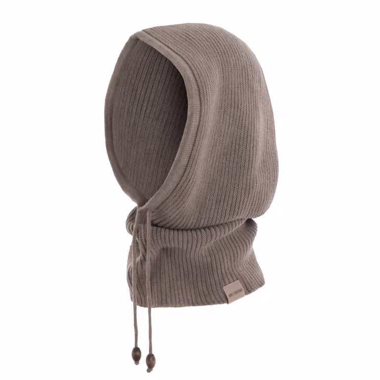 Evy Hooded Scarf Marron