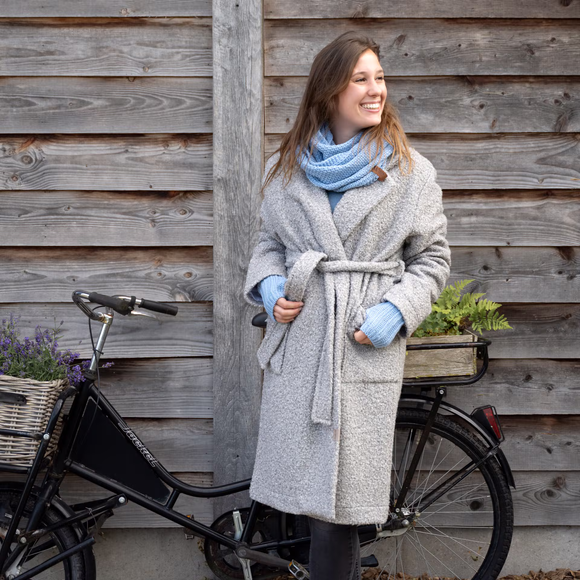 Esra Coat Light Grey - 40/42