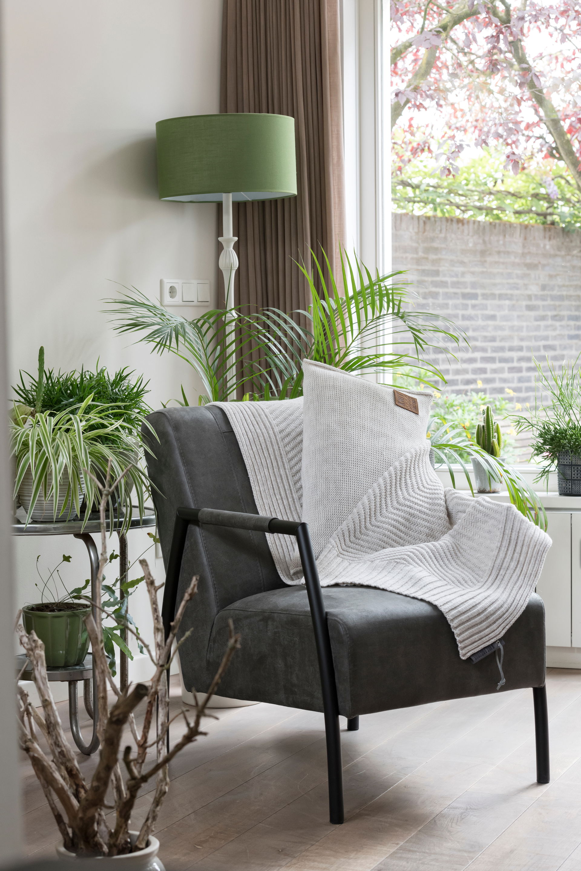 Beau Plaid Donkerbruin