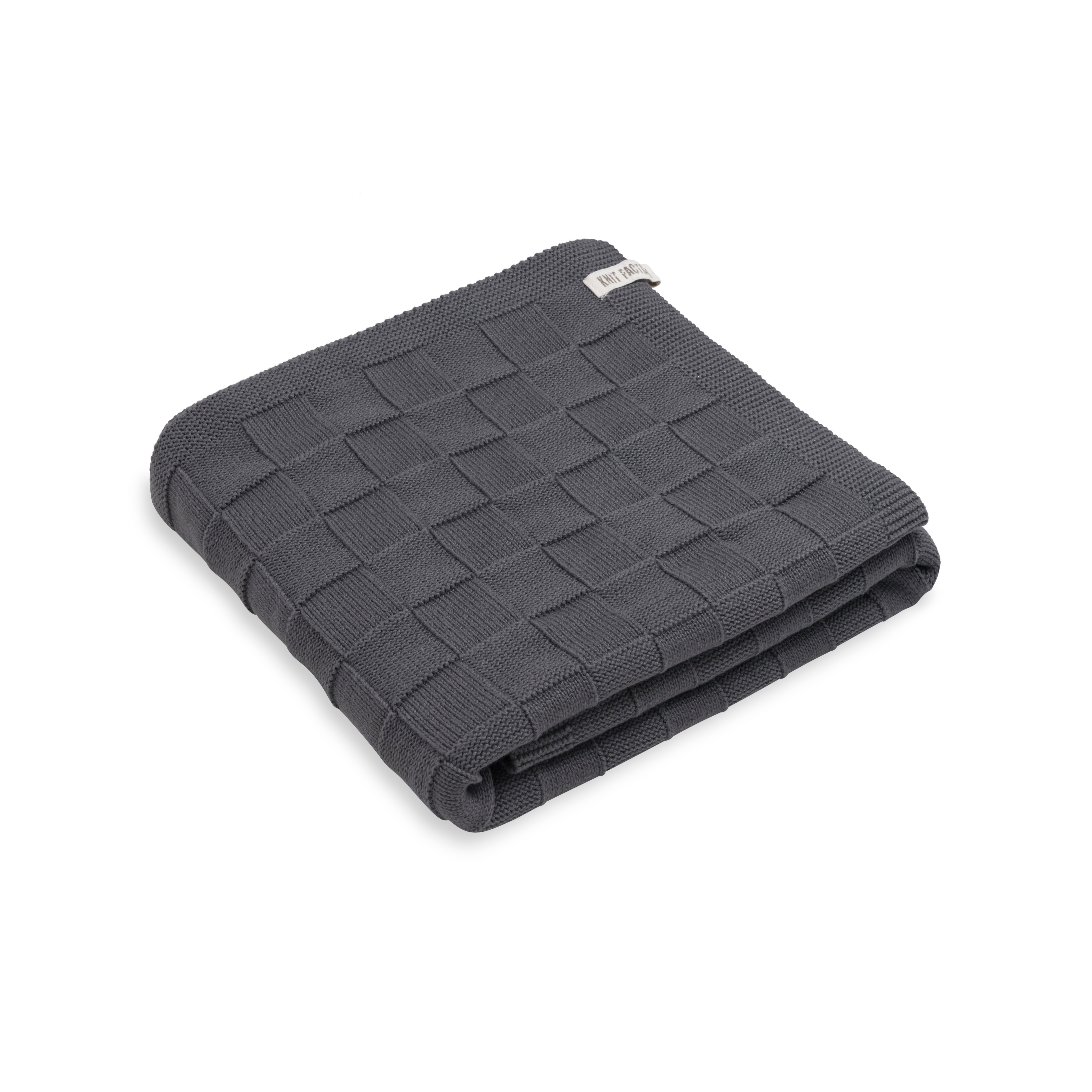 Drap de Bain Ivy Anthracite - 90x180