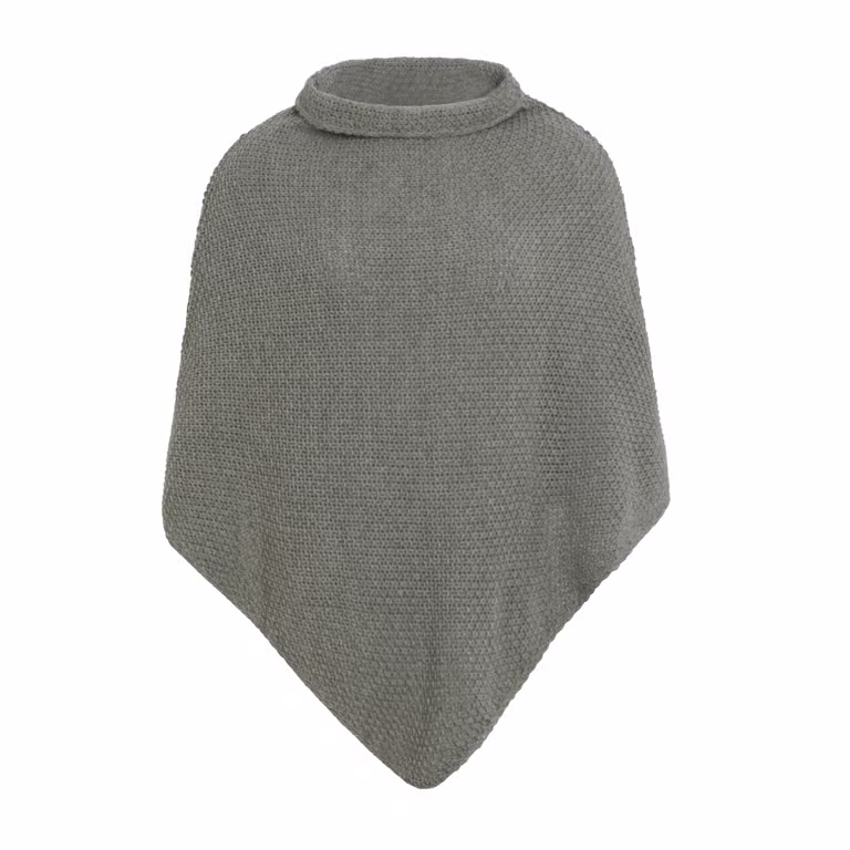 Coco Gestrickter Poncho Urban Green