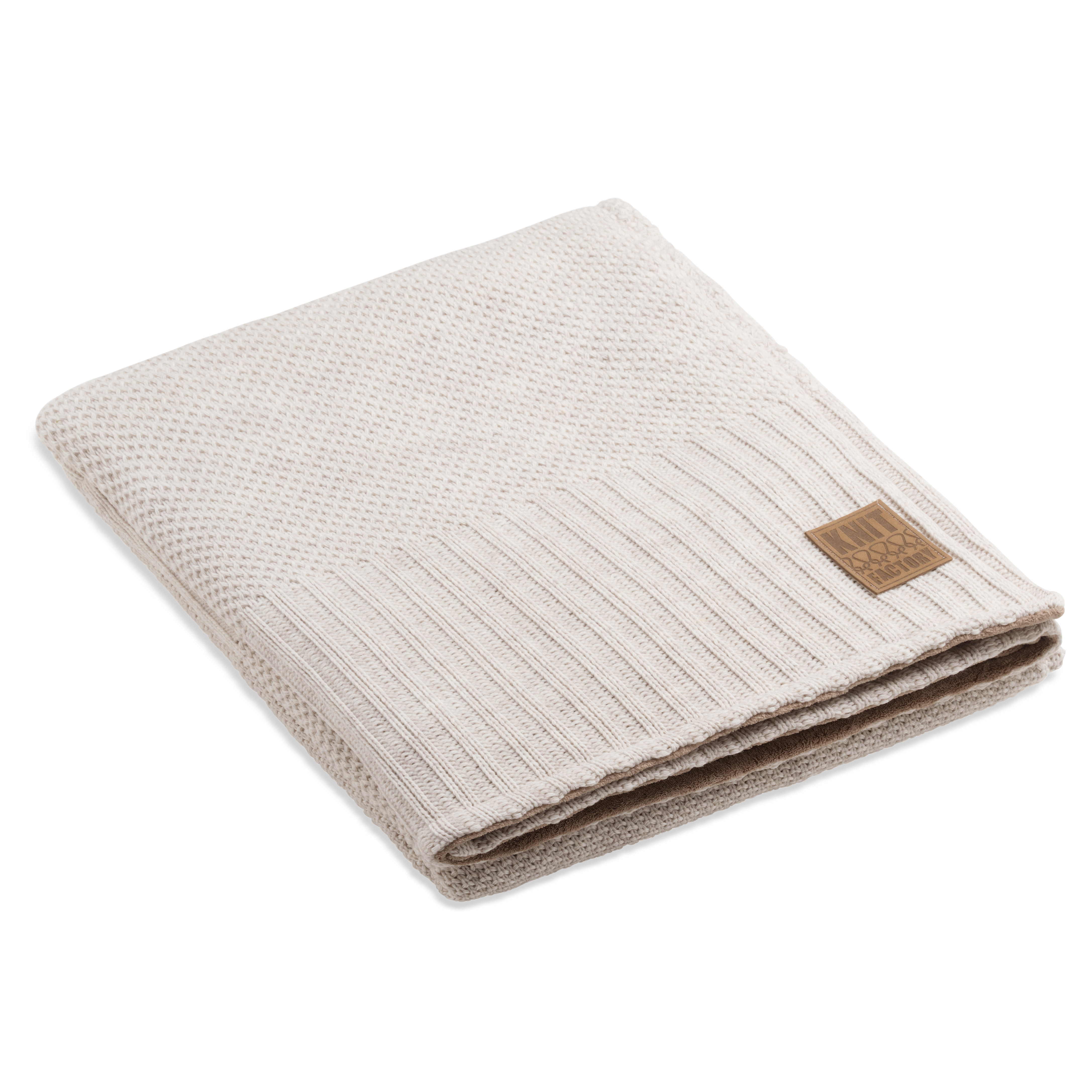 Lynn Plaid Teddy Beige