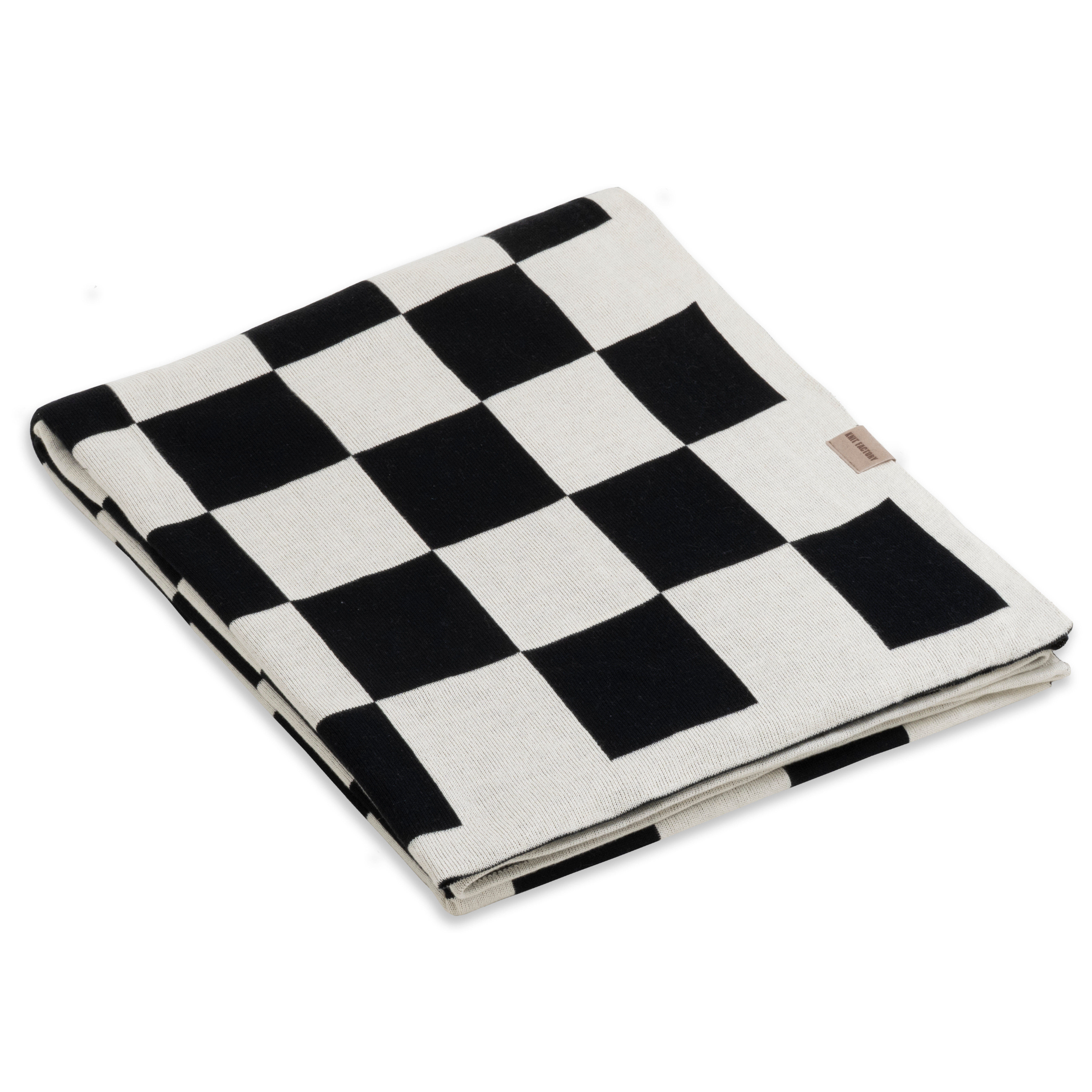 Caro Plaid Ecru/Schwarz