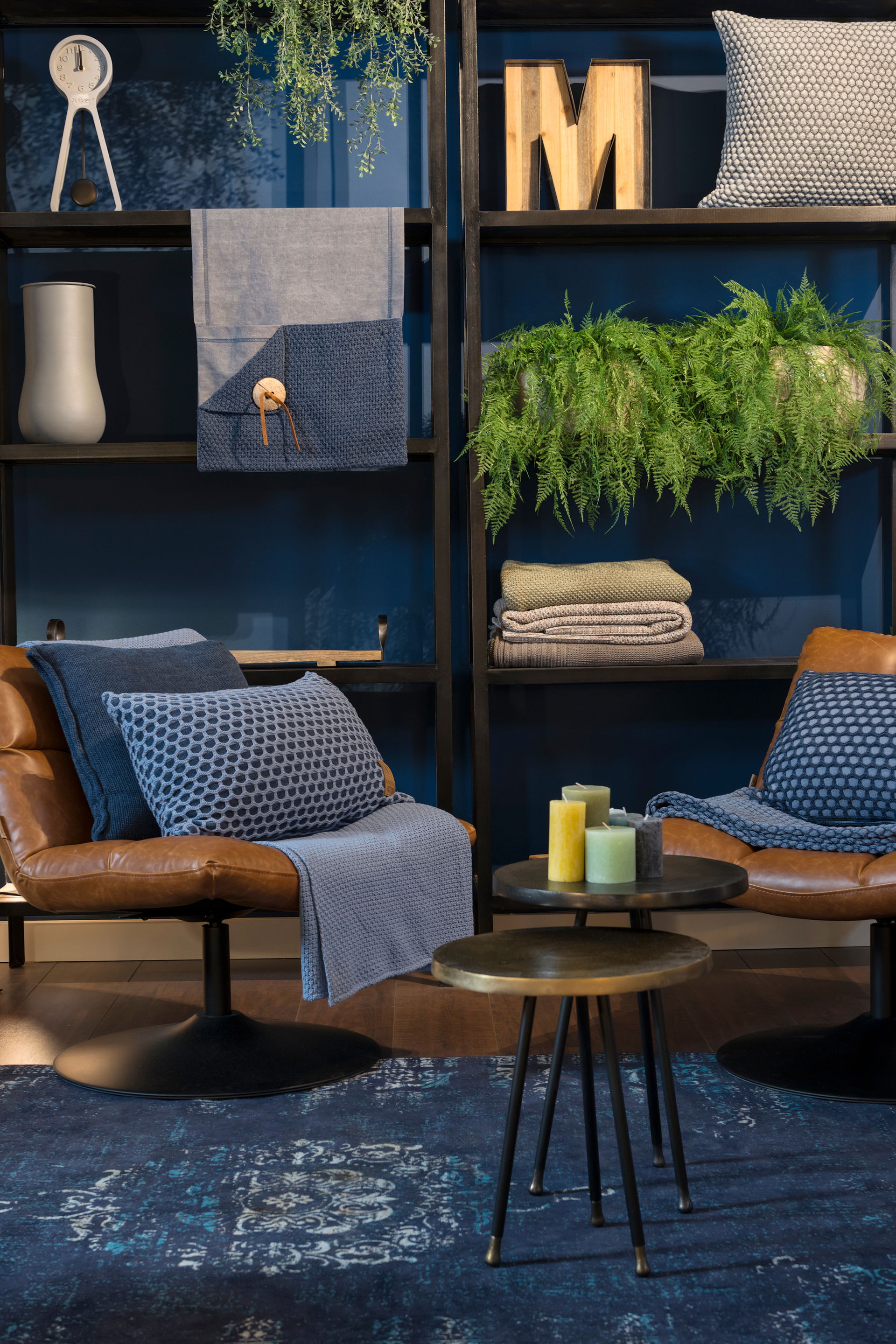 Juul Cushion Anthracite/Light Grey - 50x50