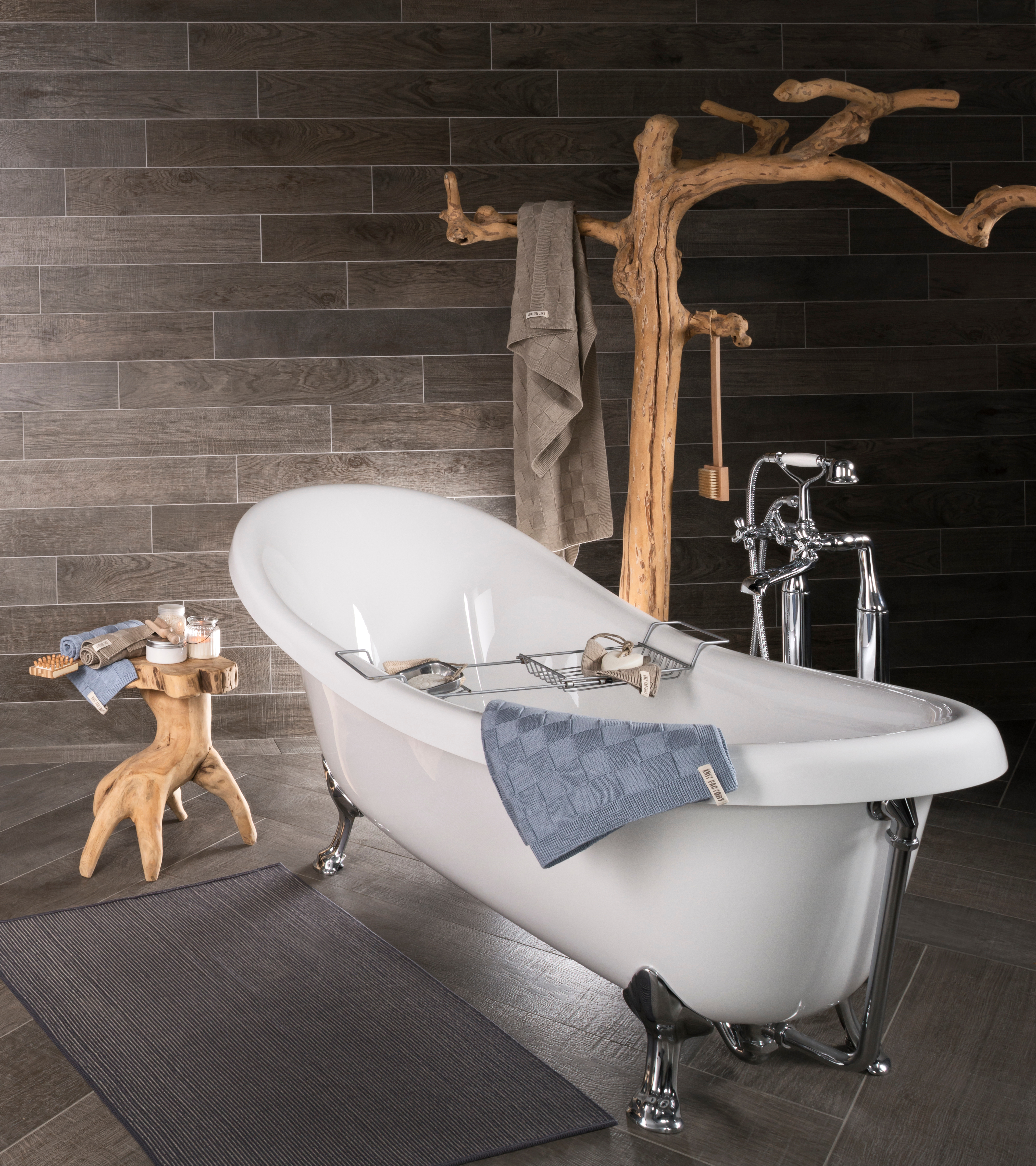 Serviette de Bain Gris - 70x140