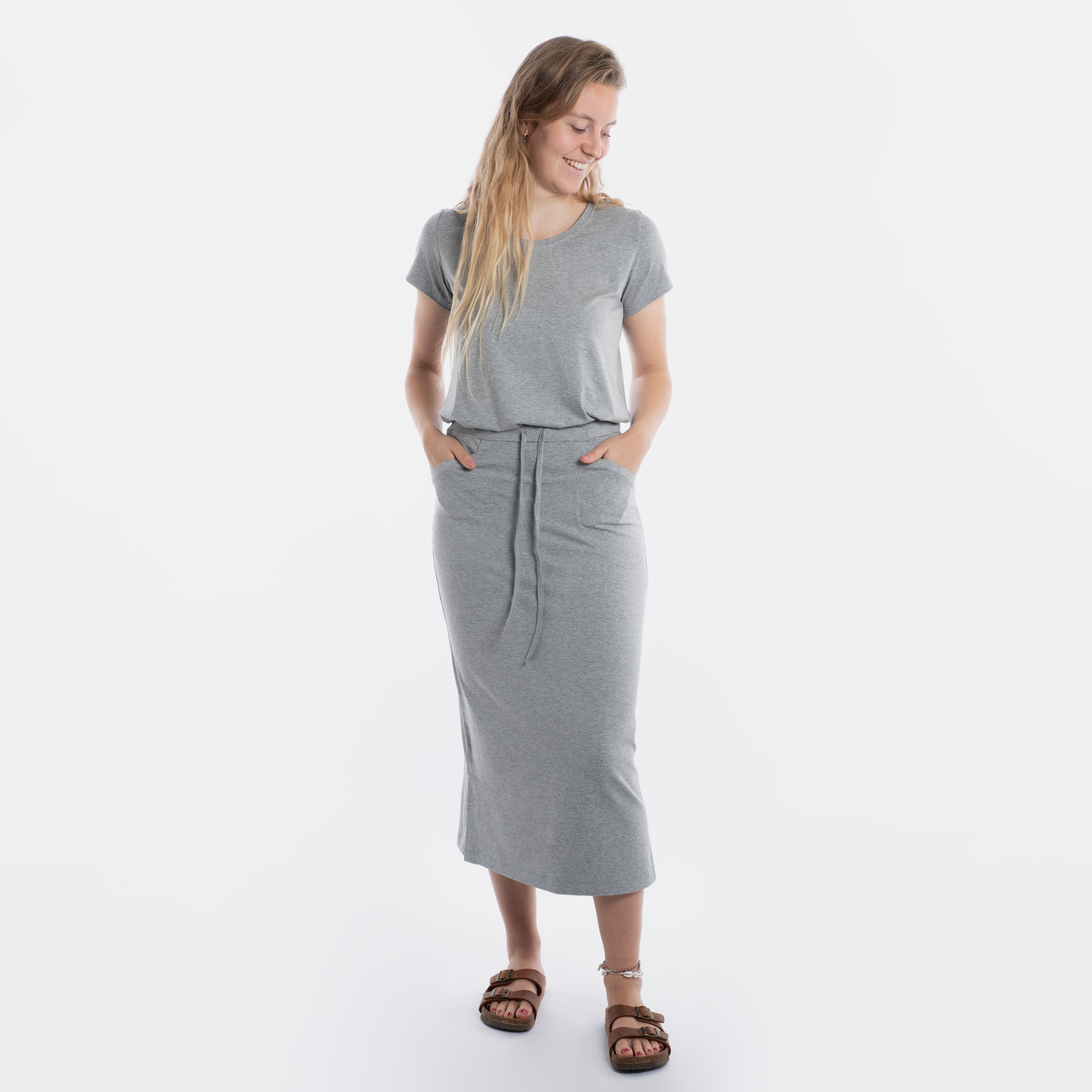 Lily Skirt Light Grey - S