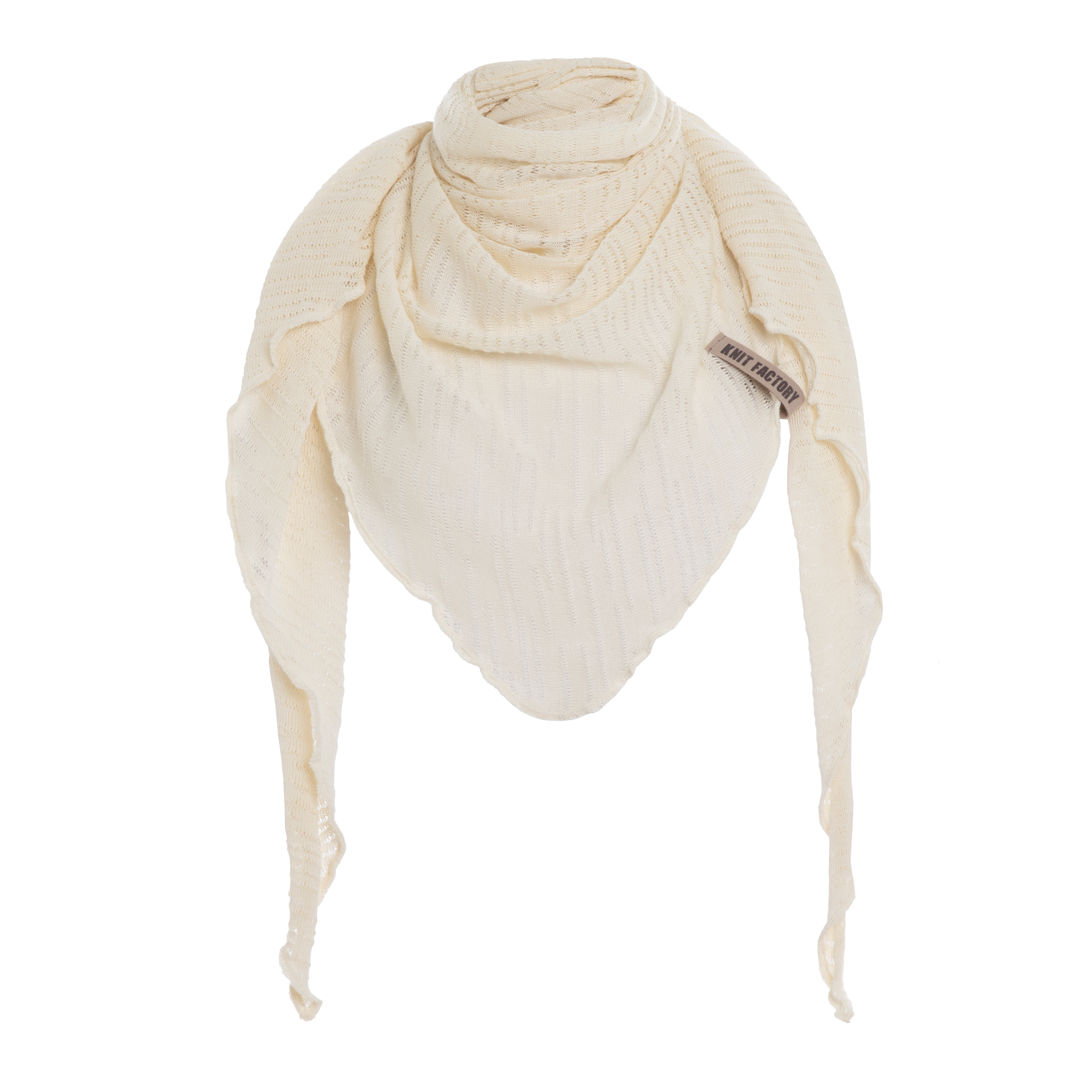 Jose Triangle Scarf Beige