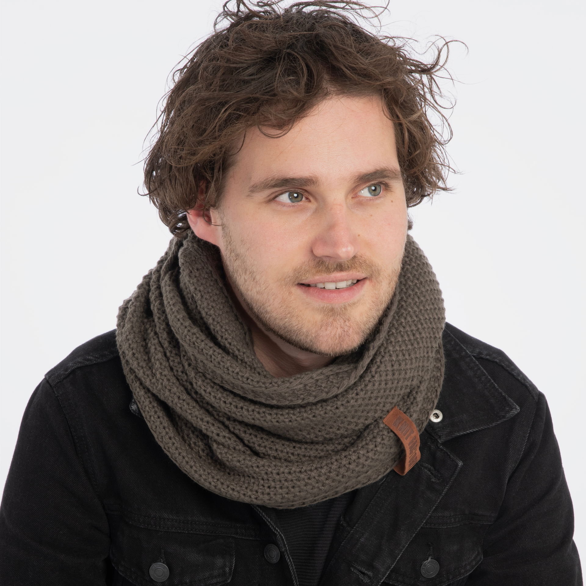 Coco Infinity Scarf Taupe