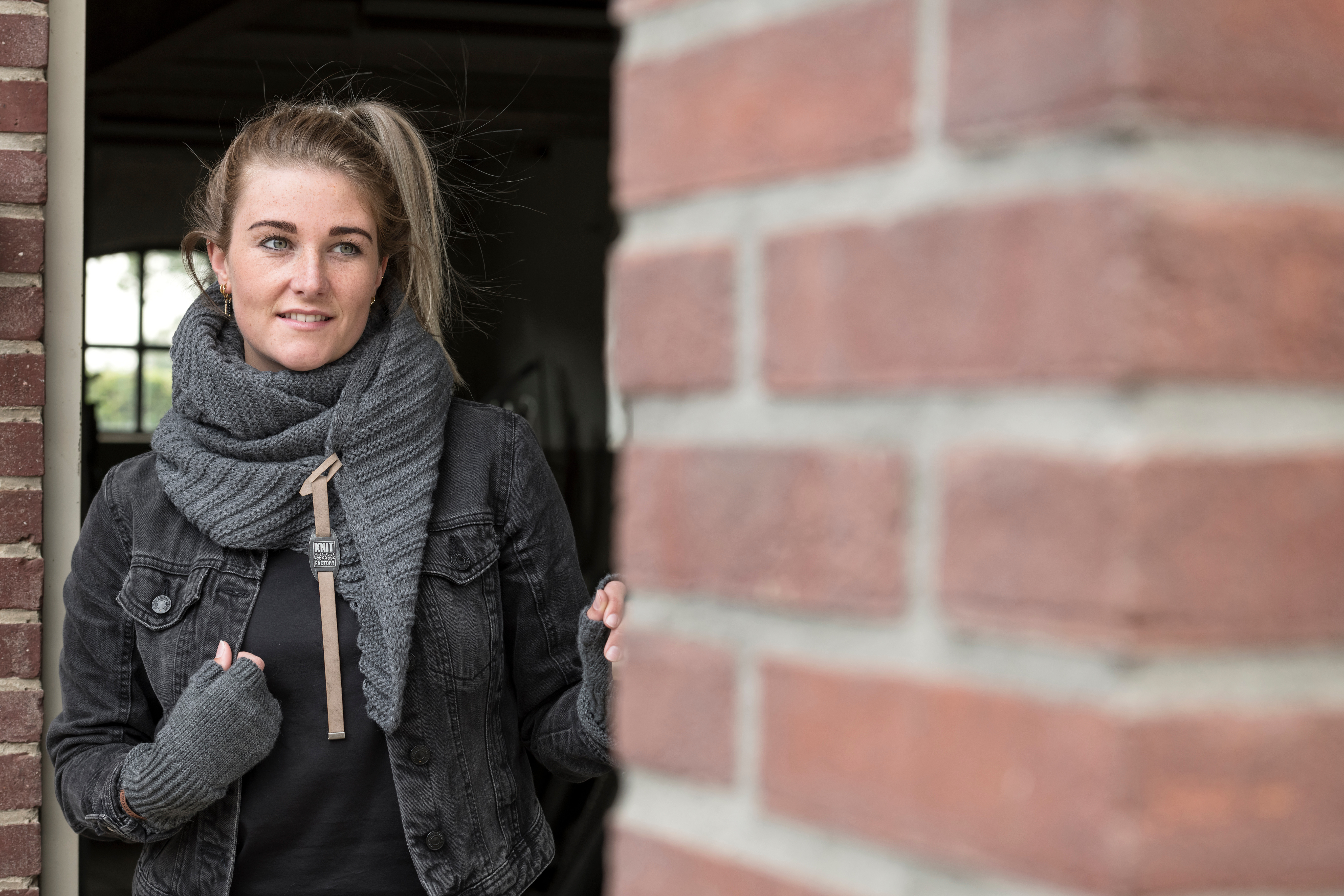 Cleo Handschoenen Licht Grijs