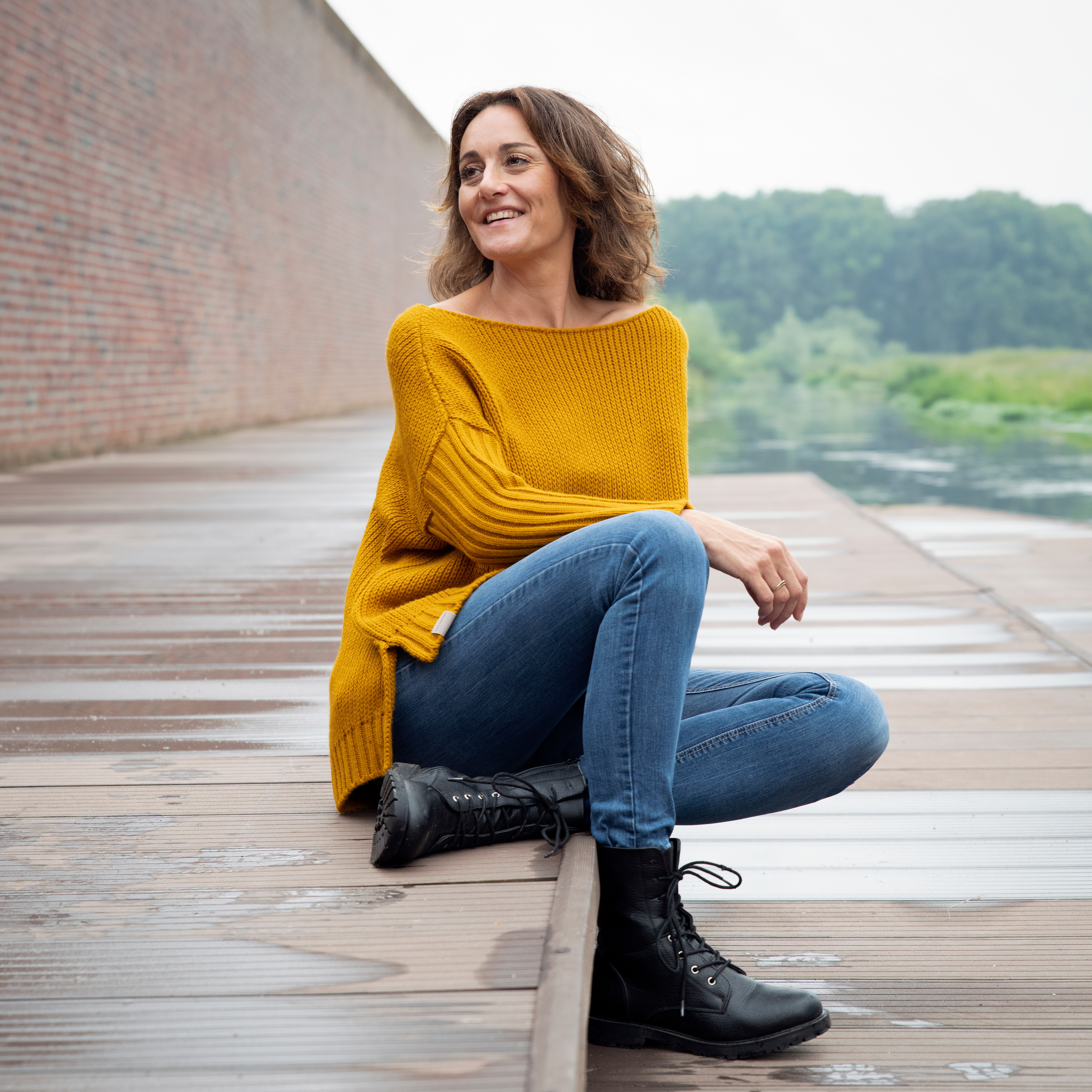 Kylie Pullover Ochre - 36/44