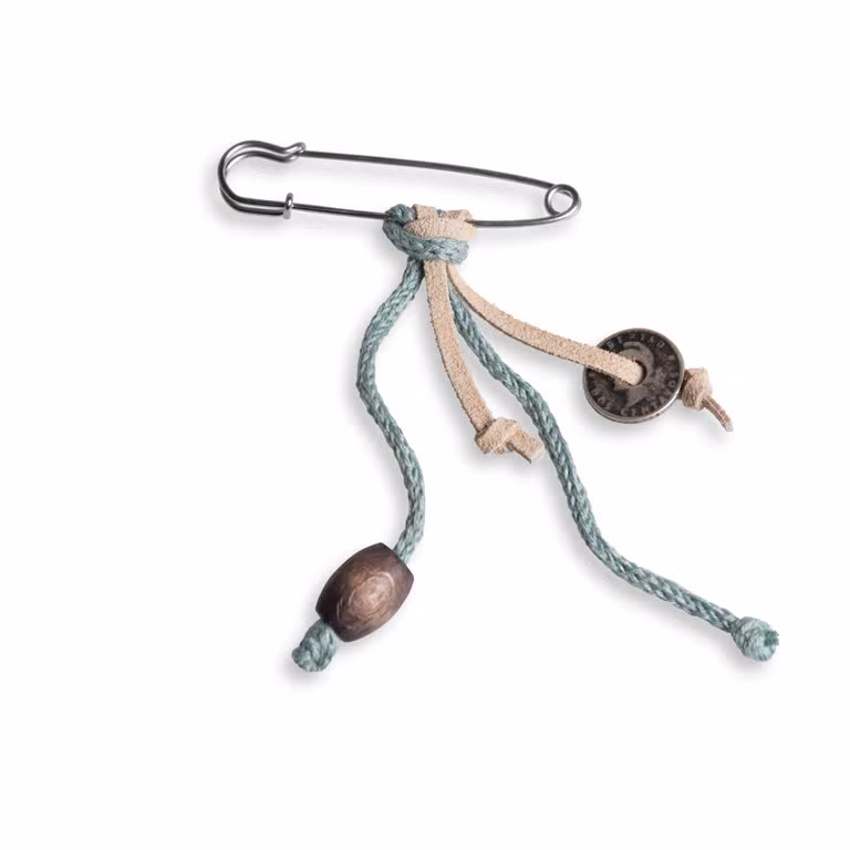 Broche Stone Green