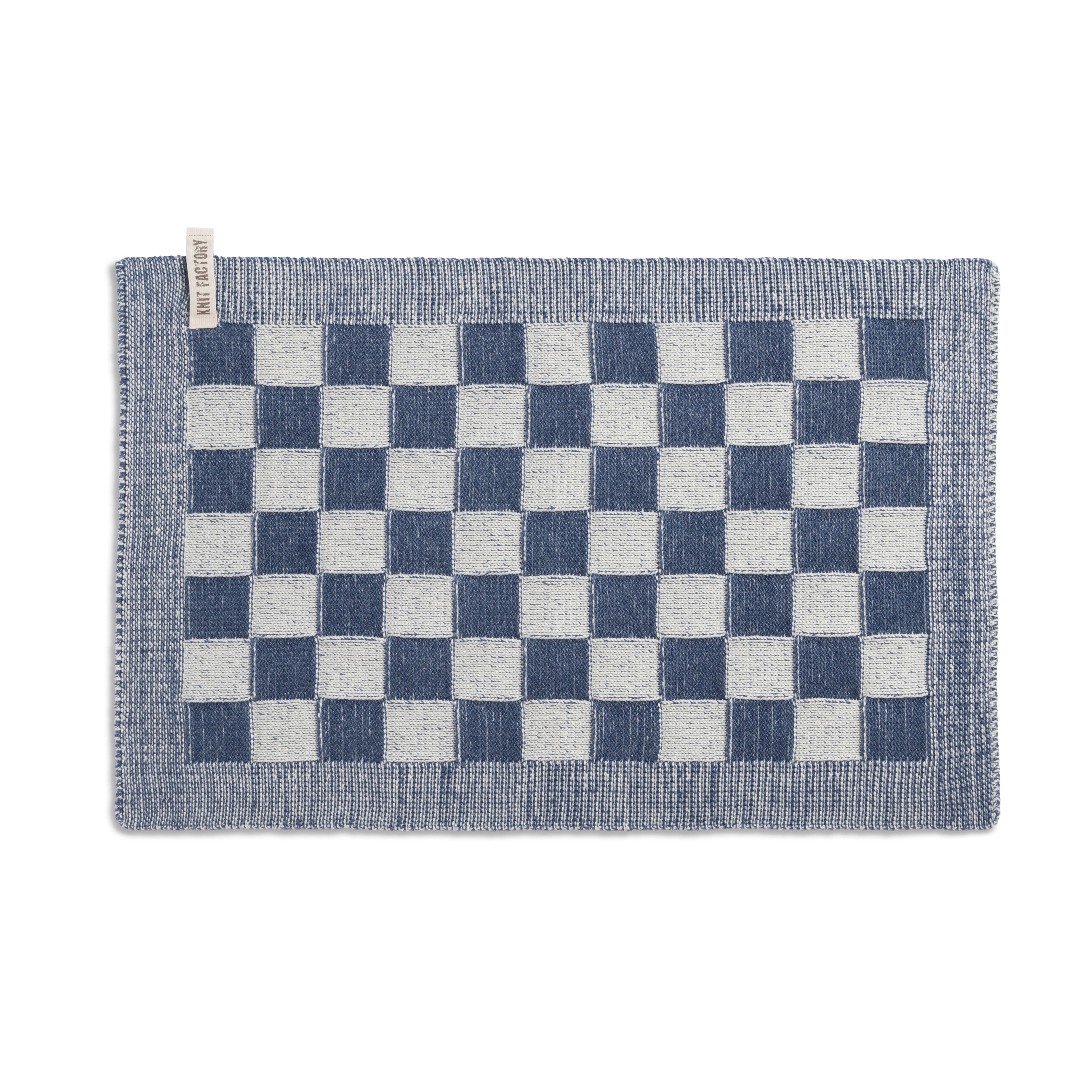Placemat Block Ecru/Jeans Placemat Block Ecru/Jeans