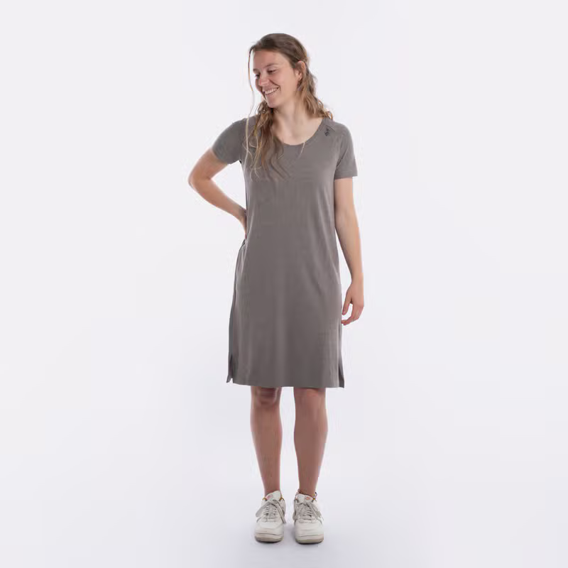 Lily Kleid Taupe - XL