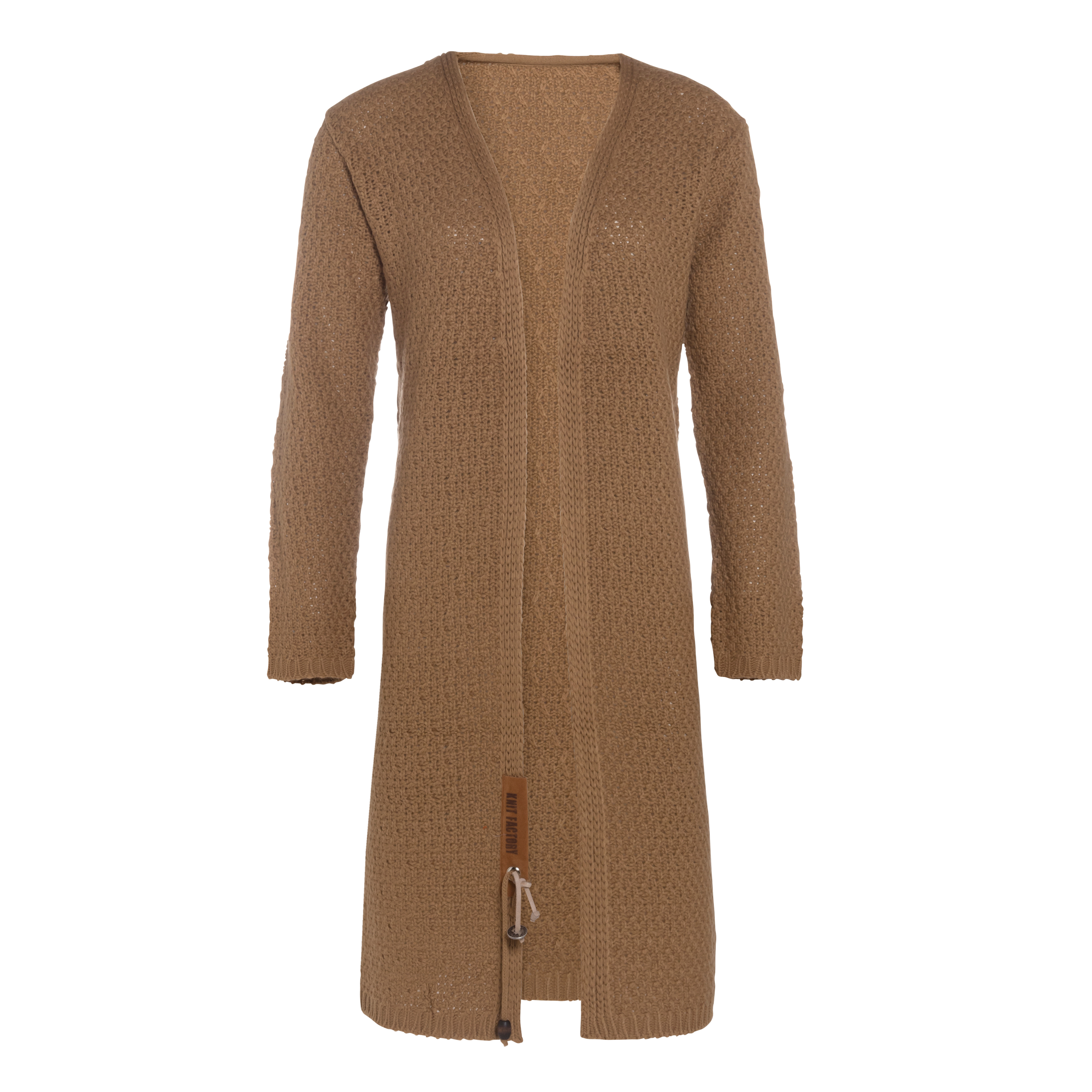 Luna Lange Strickjacke New Camel - 36/38