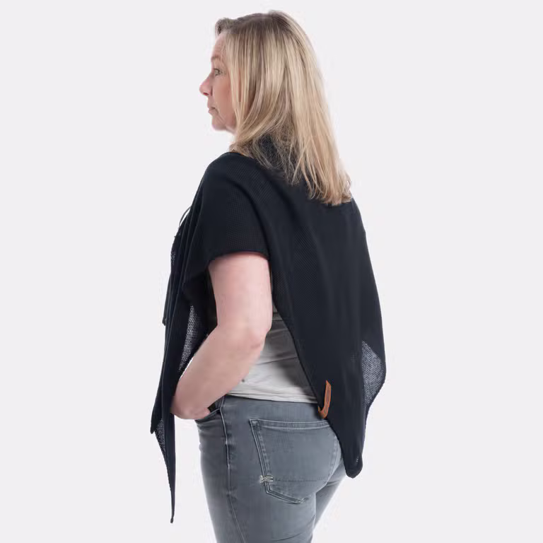 Lola Omslagdoek Zwart