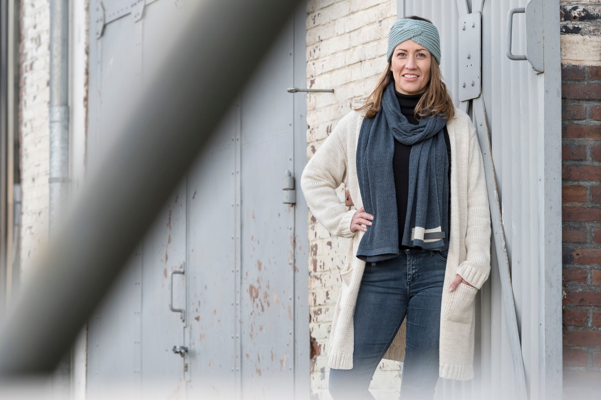 Joy Stirnband Stone Green