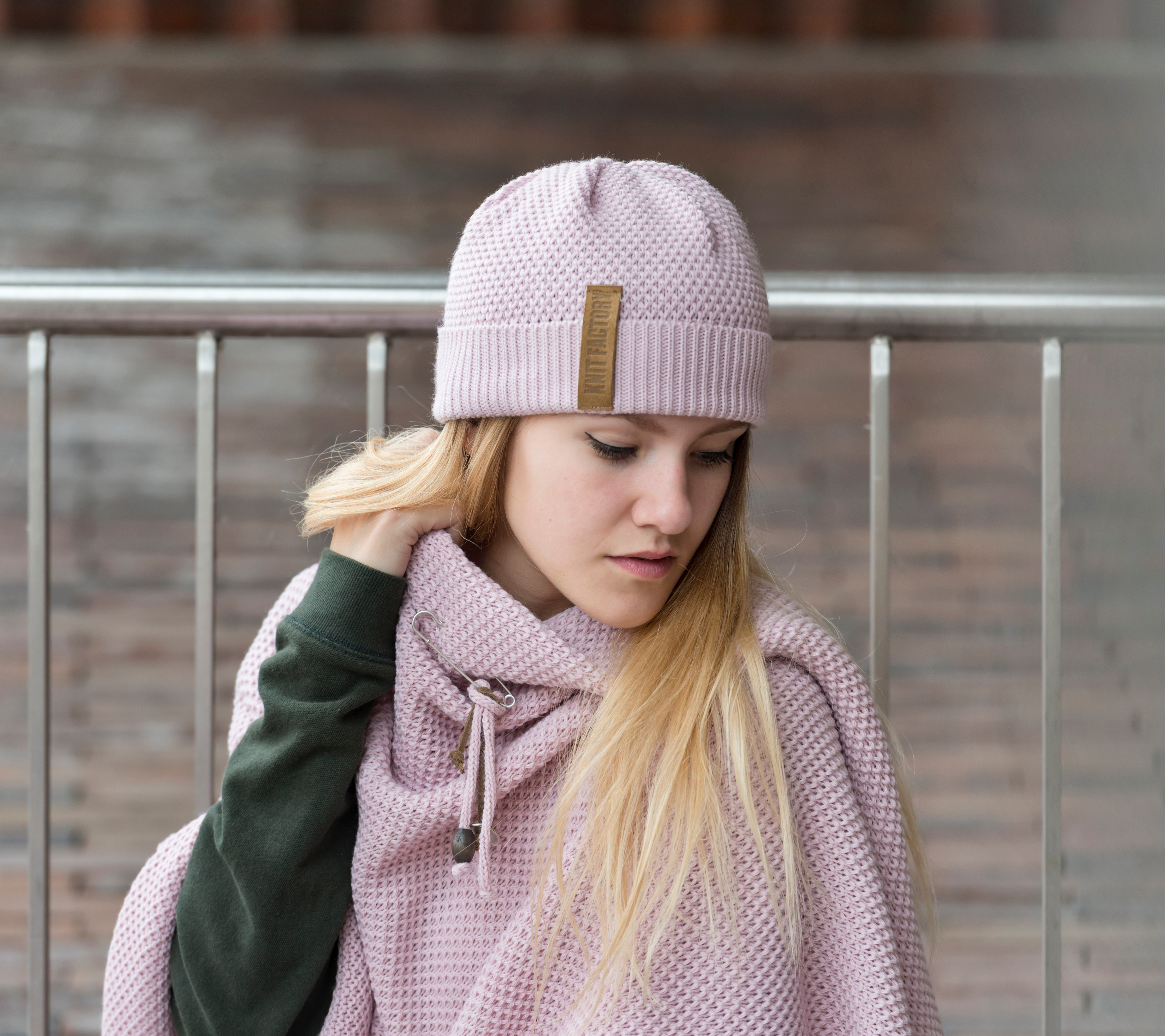 Jazz Poncho Cape Rosa