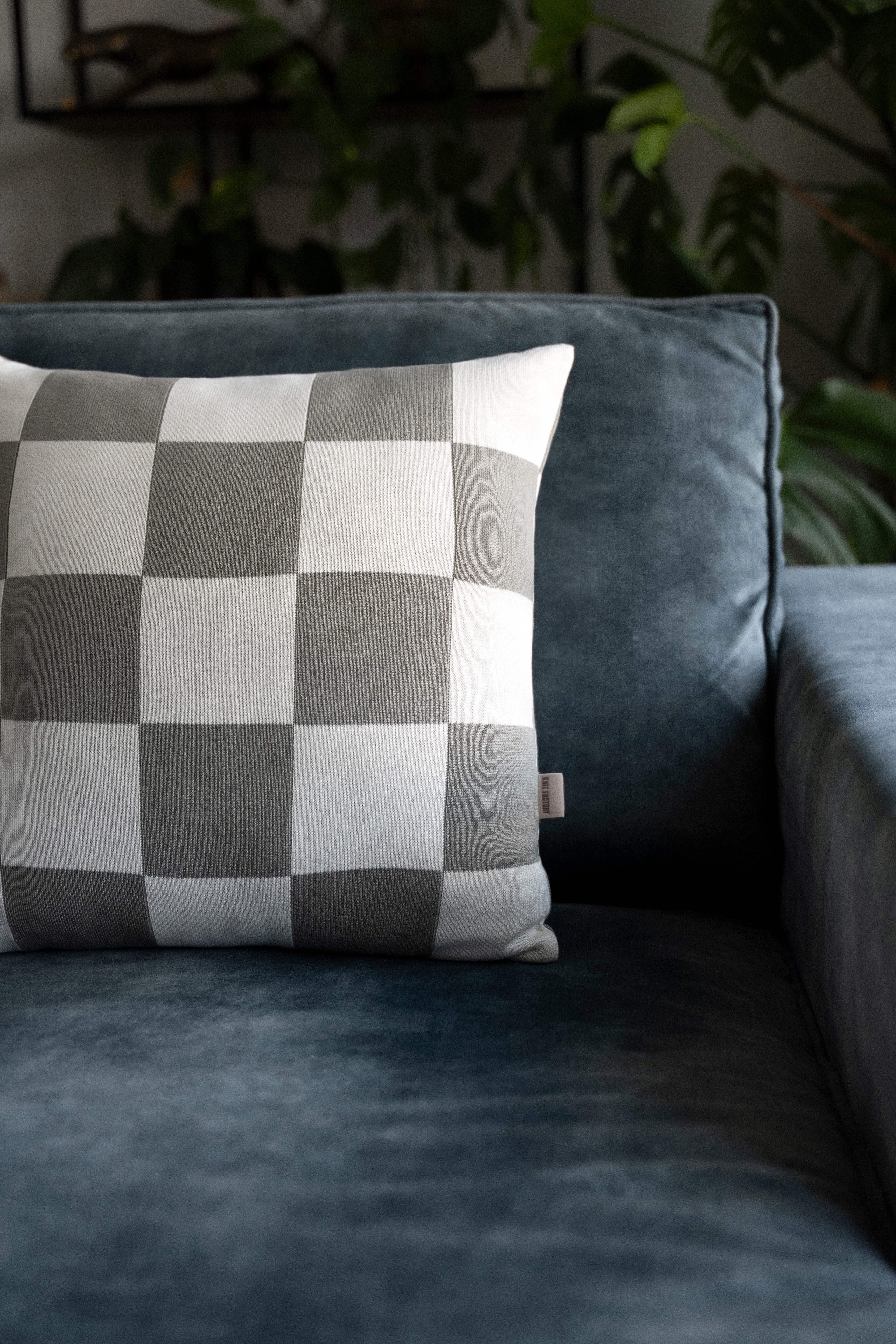 Caro Cushion Ecru/Linen - 50x50