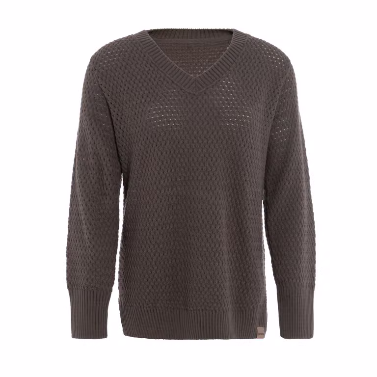 Ilse V-Neck Pullover Cappuccino - 40/42