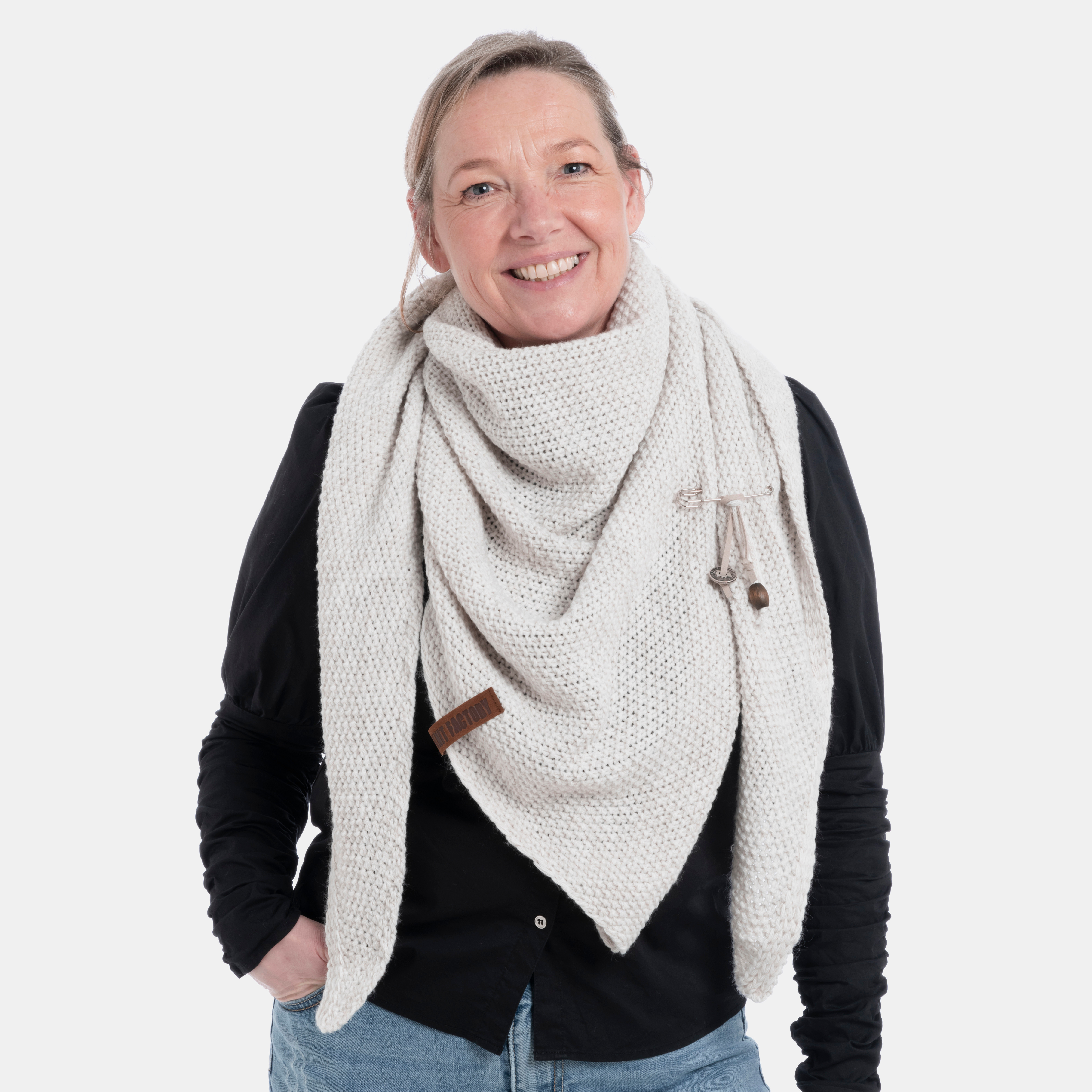 Coco Omslagdoek Beige
