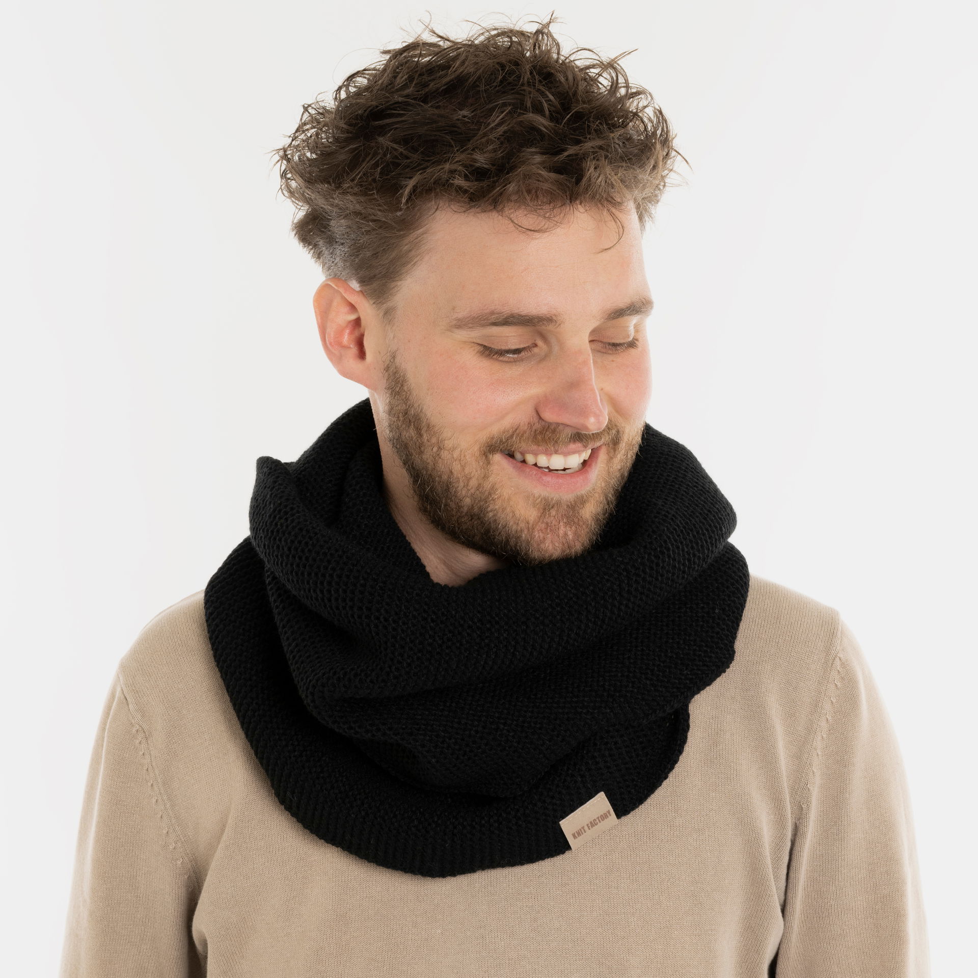 Jamie Infinity Scarf Black