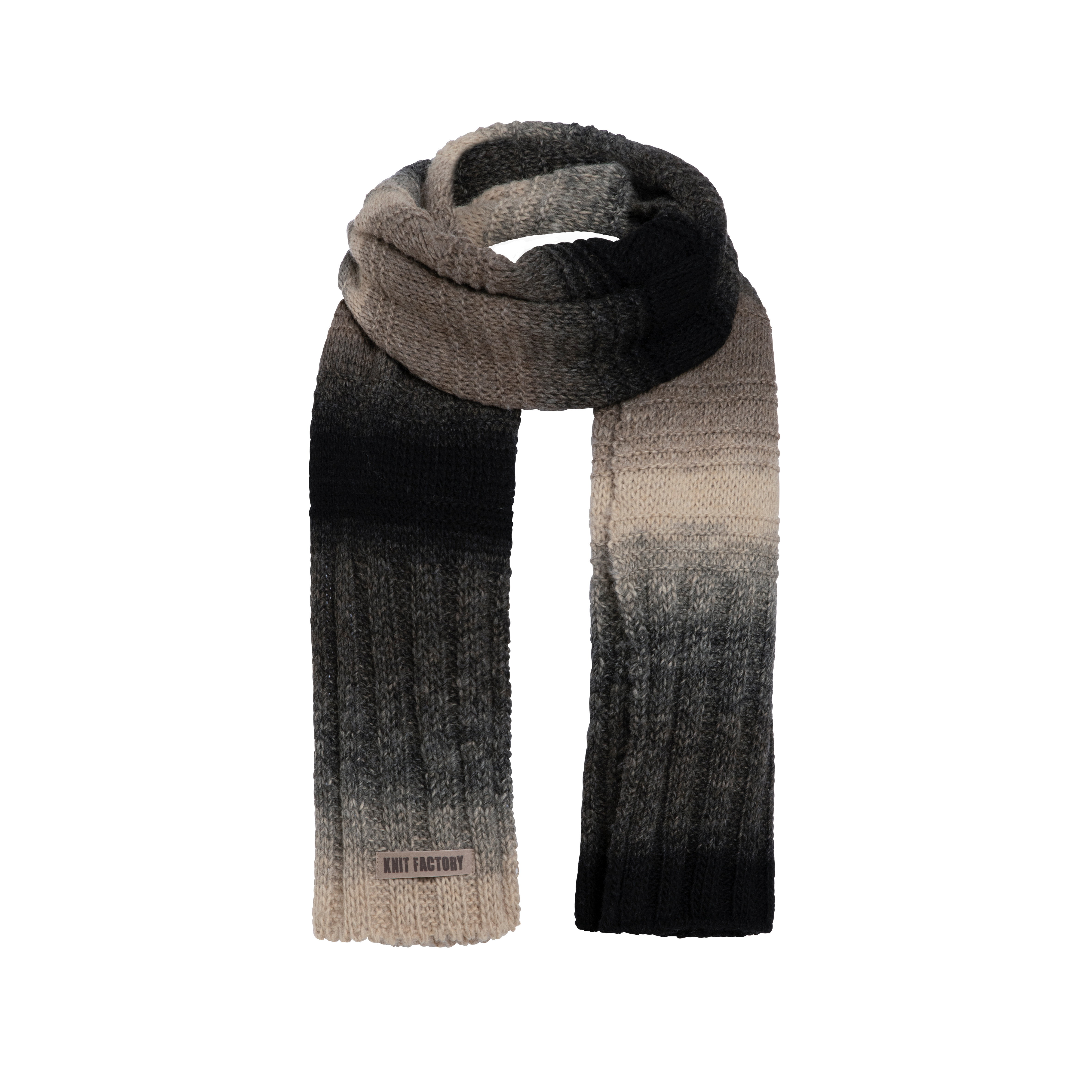 Mace Schal Schwarz/Beige