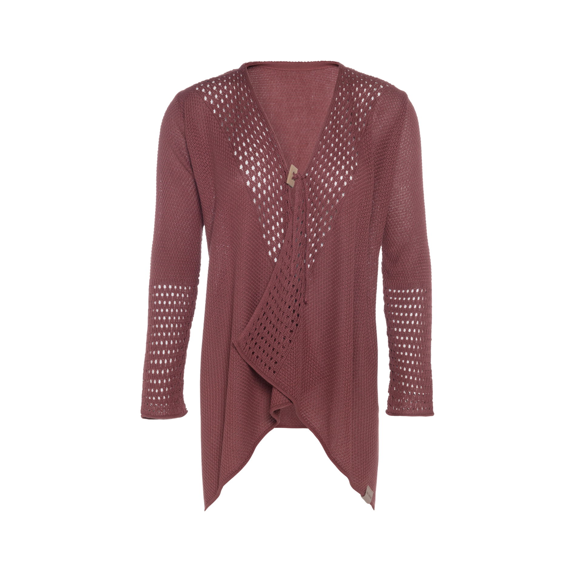 April Strickjacke Stone Red - 40/42