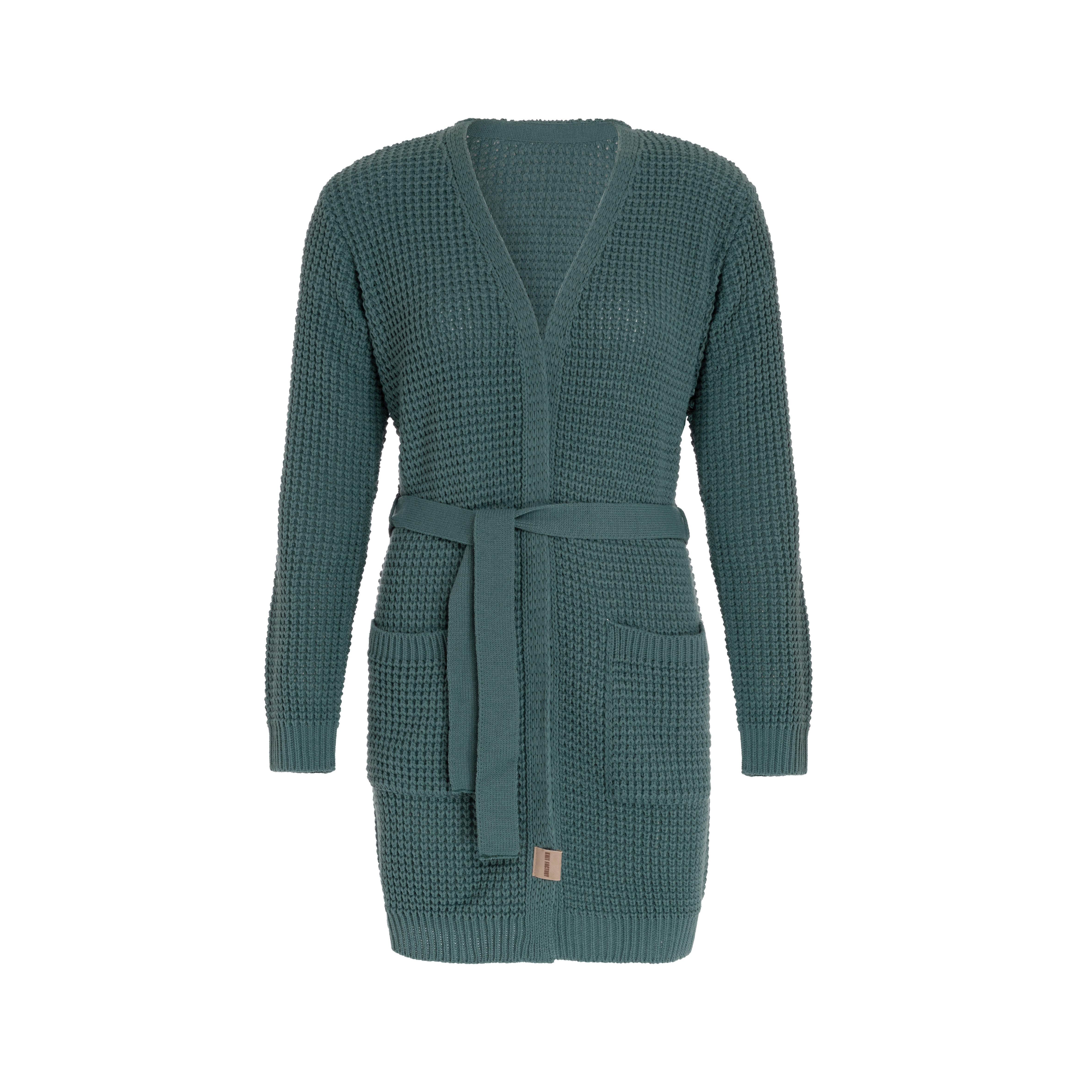 Robin Gebreid Vest Laurel - 40/42 - Met steekzakken