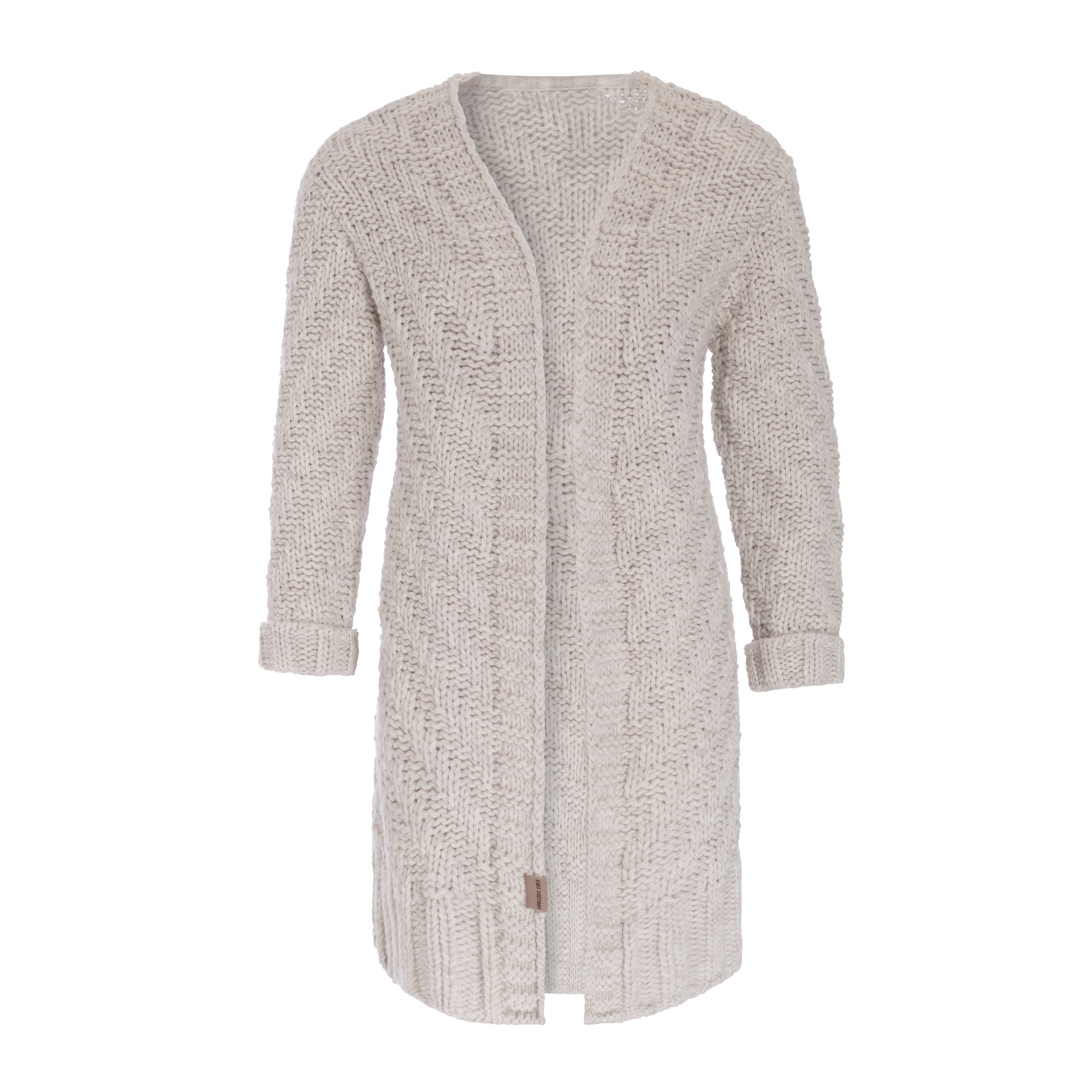 Sally Knitted Cardigan Beige - 36/38