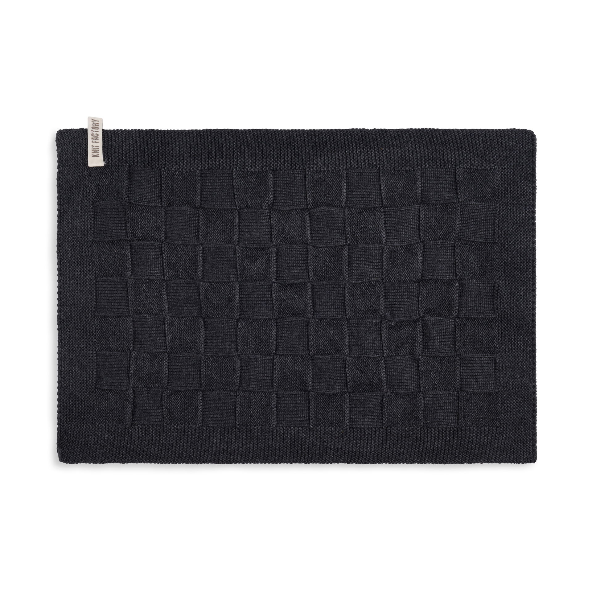 Placemat Uni Antraciet