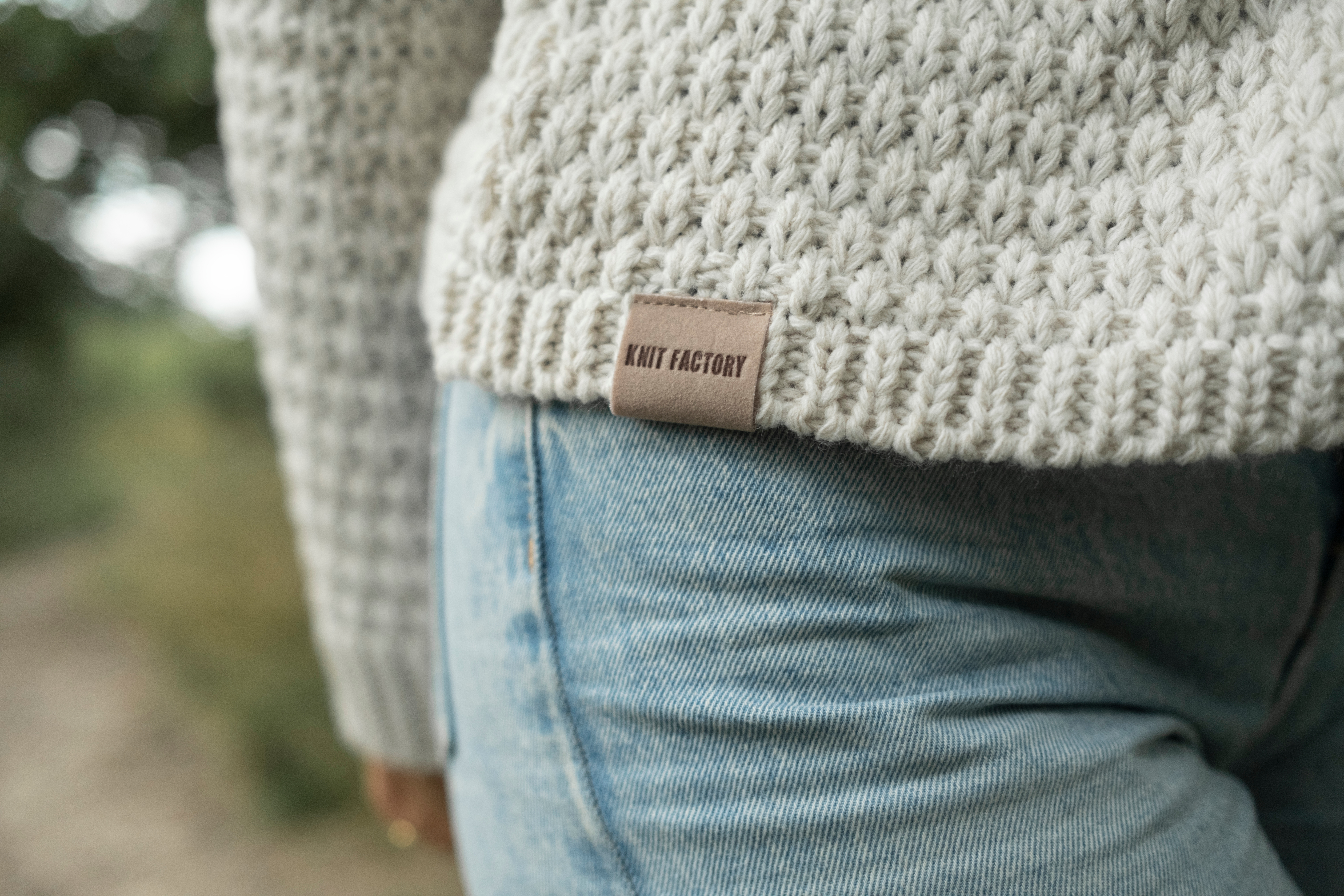 Becky Kurze Strickjacke Iced Clay - 36/38