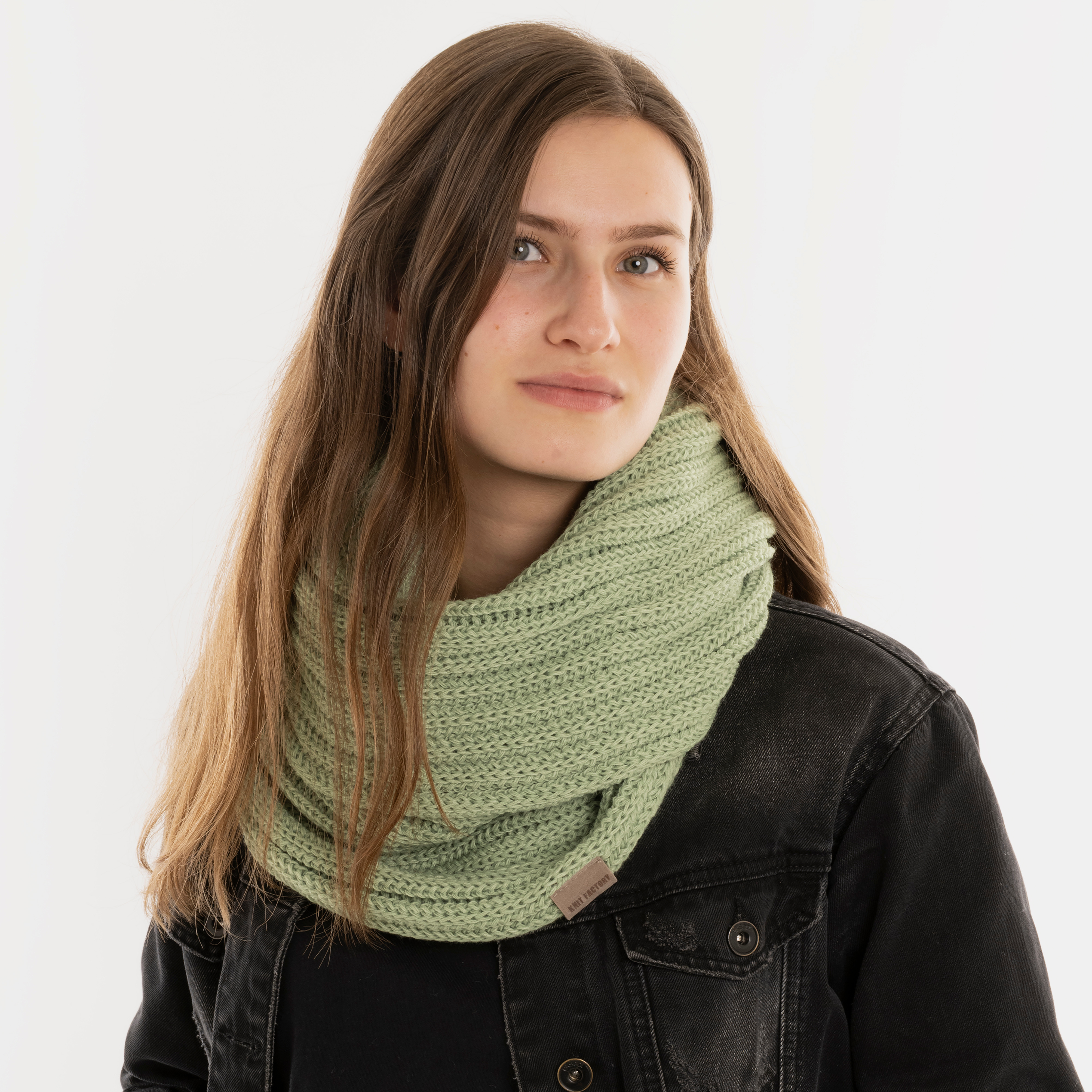 Nica Infinity Scarf Sage Green Nica Infinity Scarf Sage Green