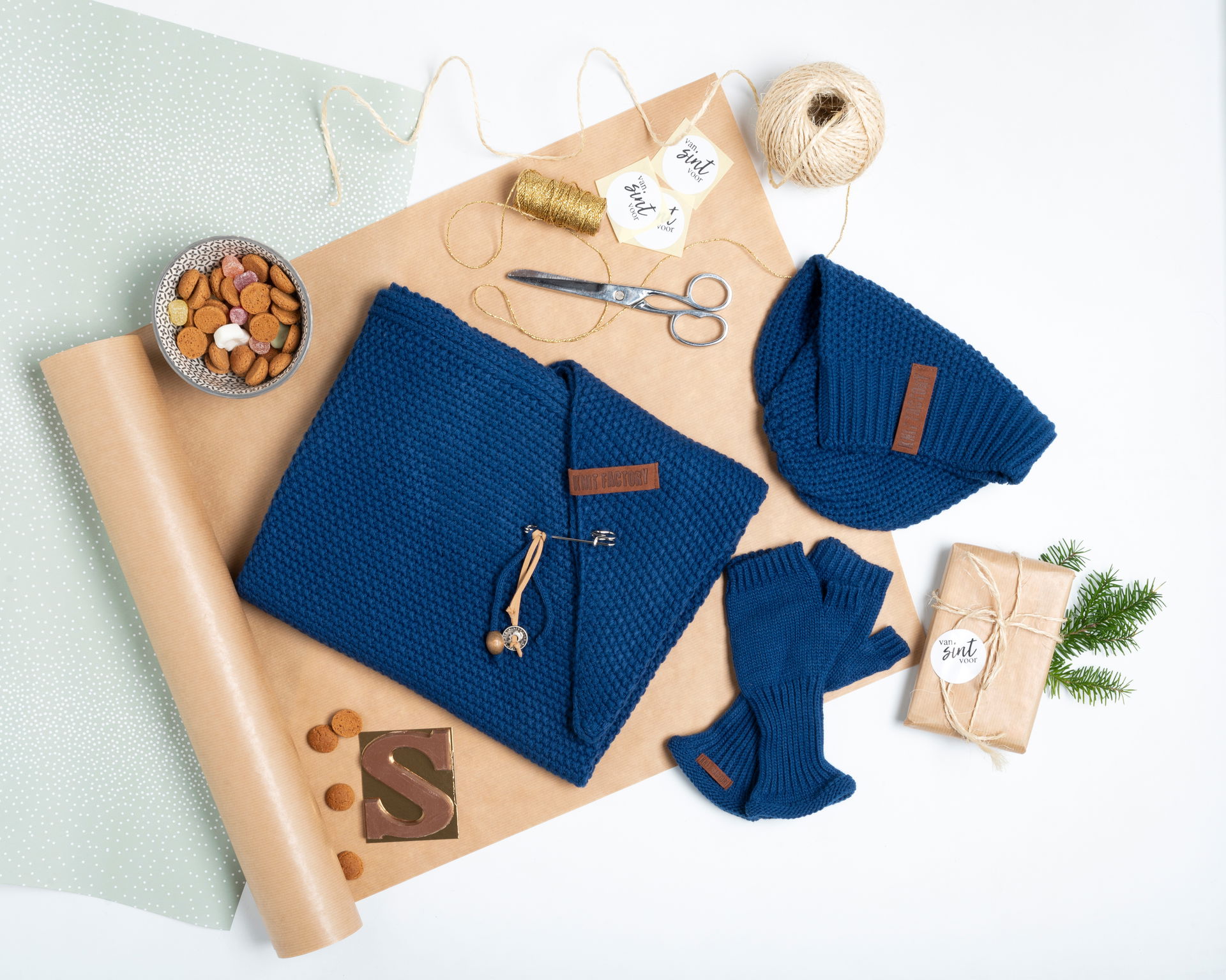 Coco Omslagdoek Kings Blue